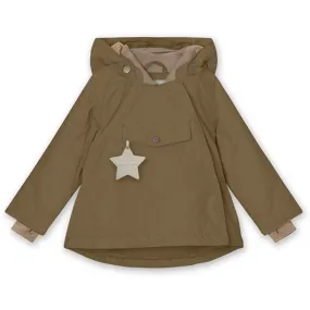 MINI A TURE Wang Fleece Winter Jacket Wood Windshield Coat Bond