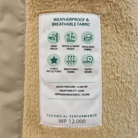 Effortless weekend blouse High-Low-Hem MINI A TURE Wanni Fleece Snow Suit Savannah Tan