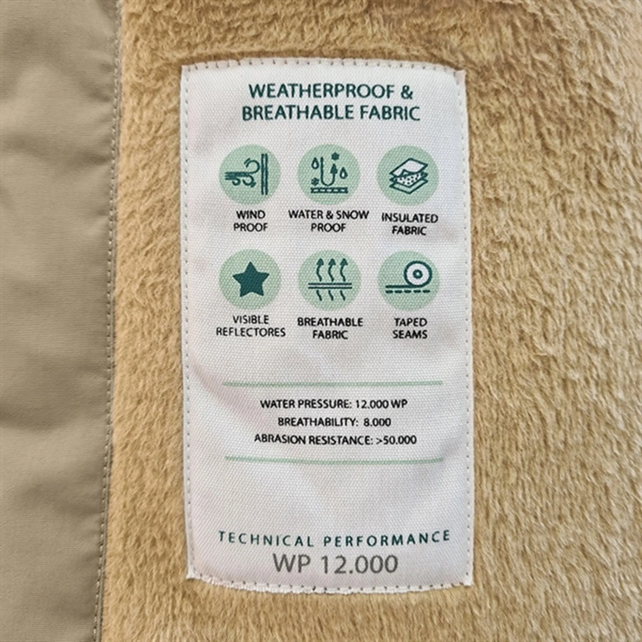 Effortless weekend blouse High-Low-Hem MINI A TURE Wanni Fleece Snow Suit Savannah Tan