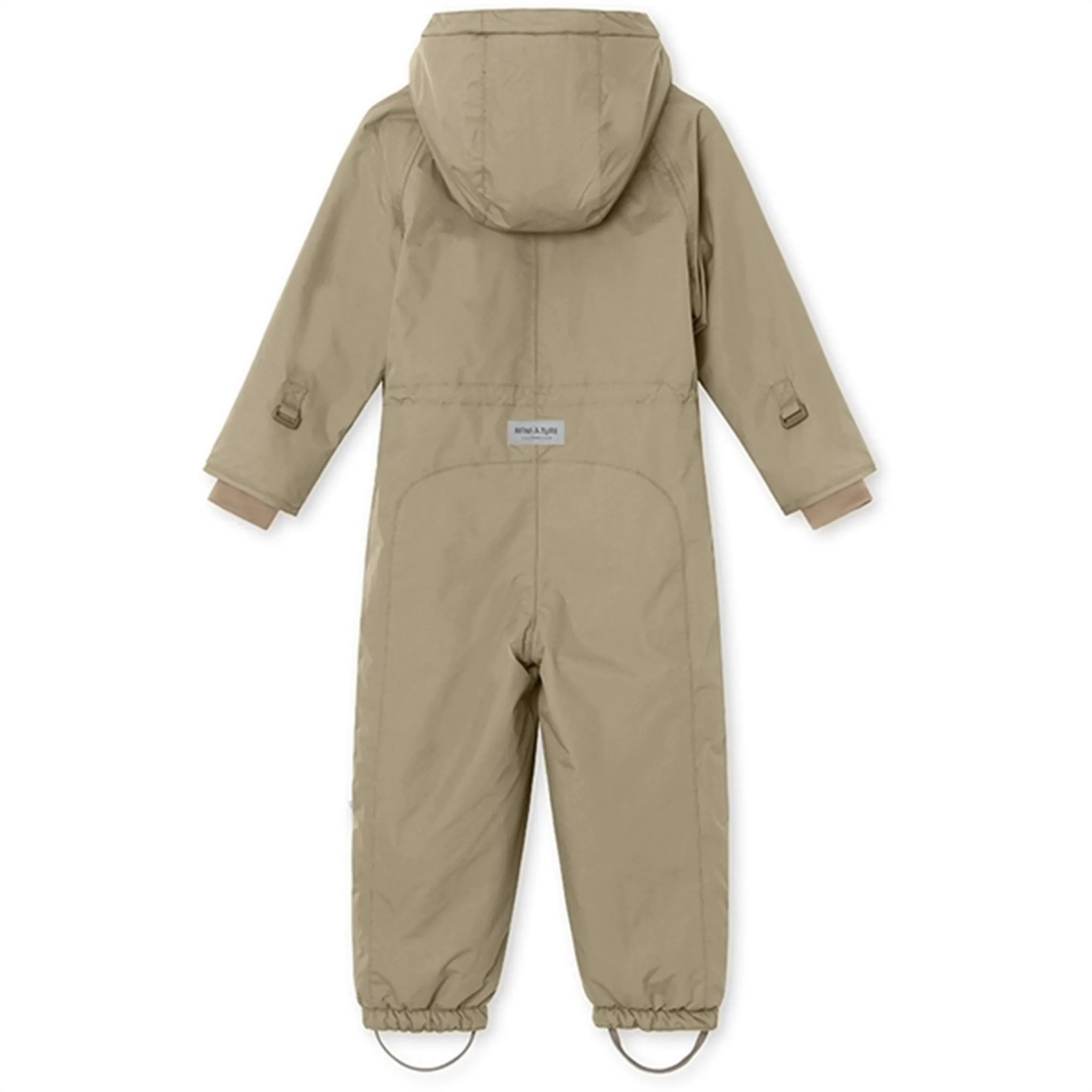 Magnetic-Closure Minimalist-Style MINI A TURE Wanni Fleece Snow Suit Savannah Tan