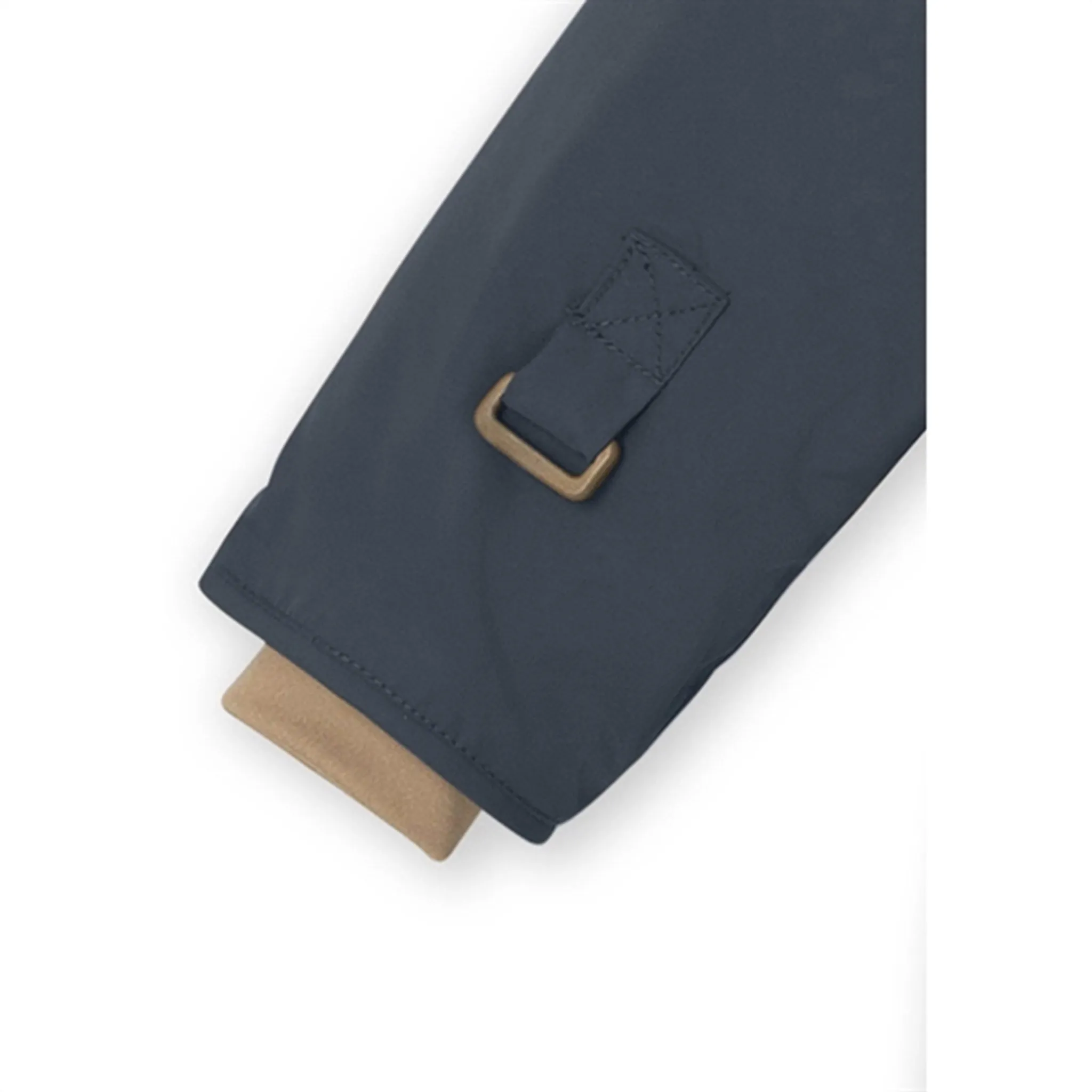 MINI A TURE Wisti Fleece Snow Suit Blue Nights Solid-color