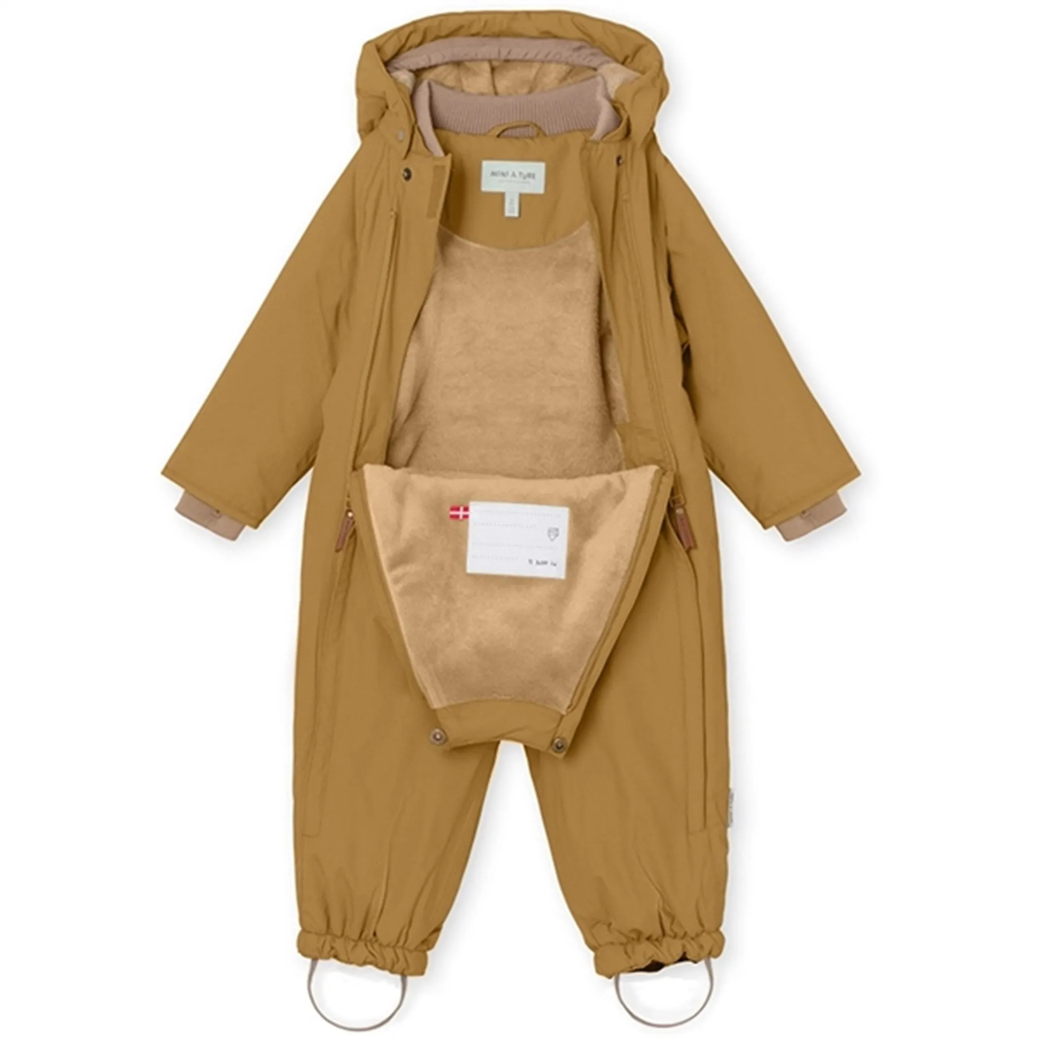 Lightweight-Layer MINI A TURE Wisti Fleece Snow Suit Medal Bronze