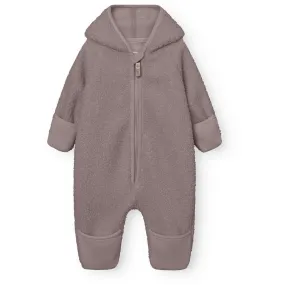 Mini A ture Zinc Purple Matadel Teddyfleece Jumpsuit. GRS Emerging-Brand