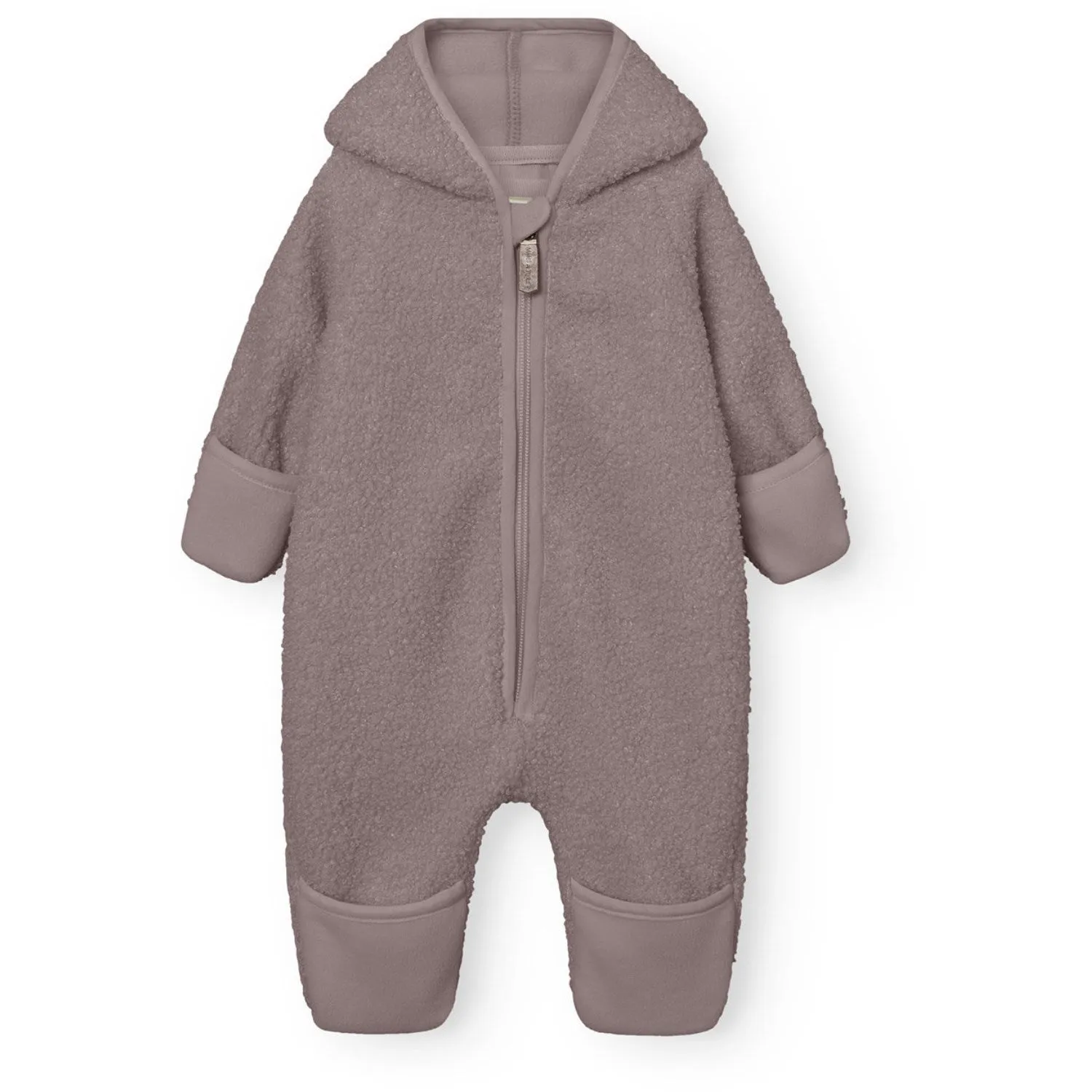 Mini A ture Zinc Purple Matadel Teddyfleece Jumpsuit. GRS Emerging-Brand