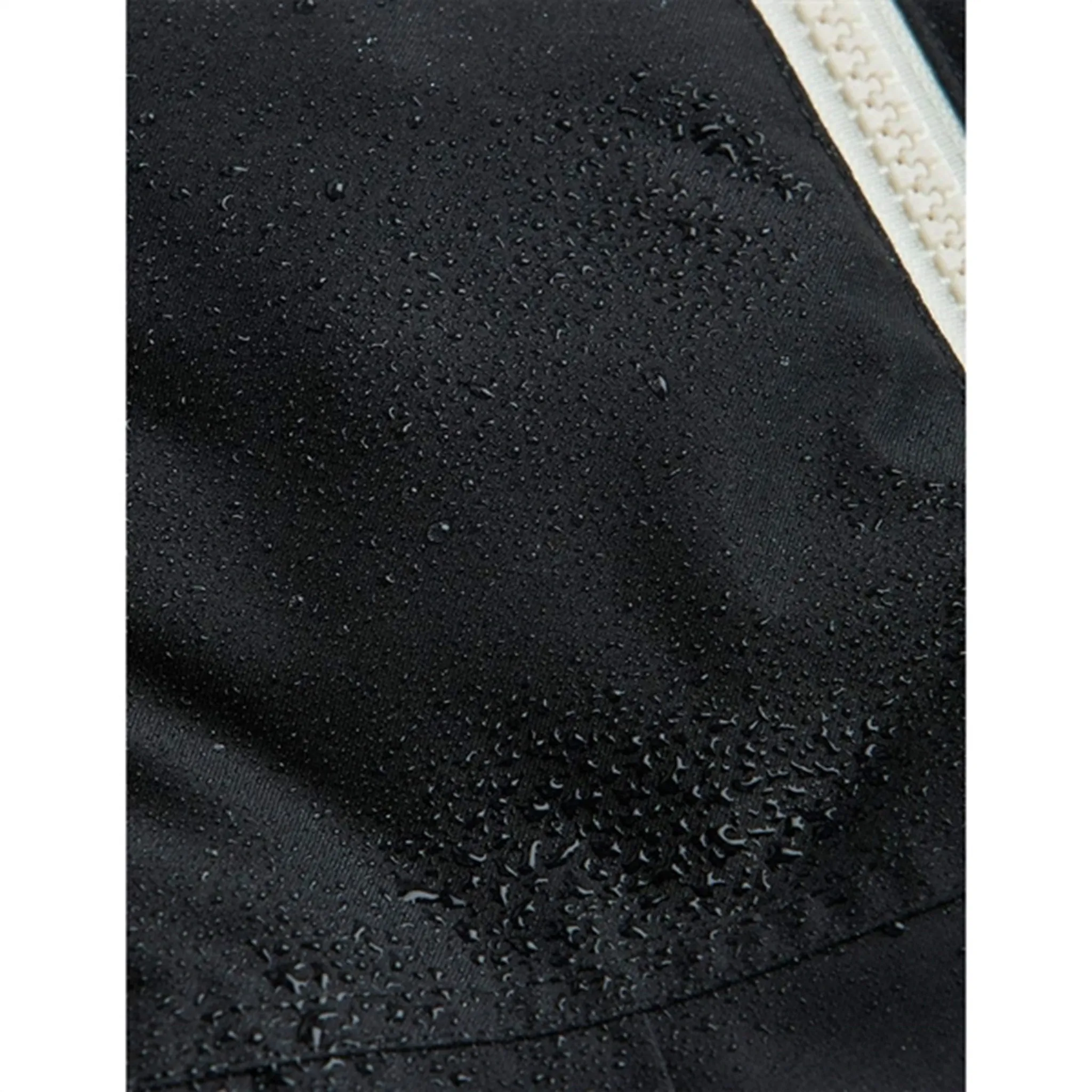 Striped-Pattern Flutter-Sleeve Mini Rodini Alaska Panda Baby Overall Black