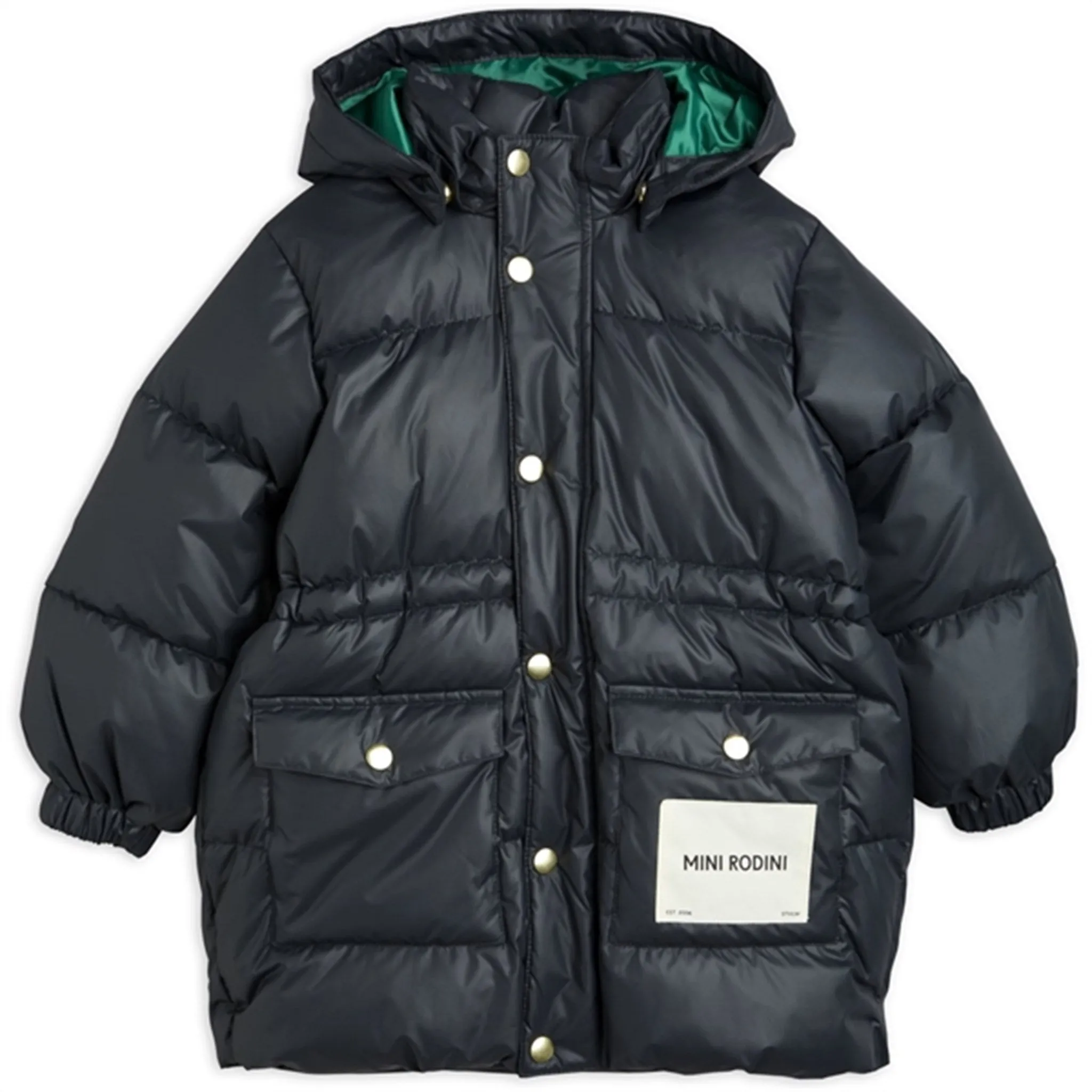 Daily Wear Seamless Integration Mini Rodini Heavy Puffer Jacket Black