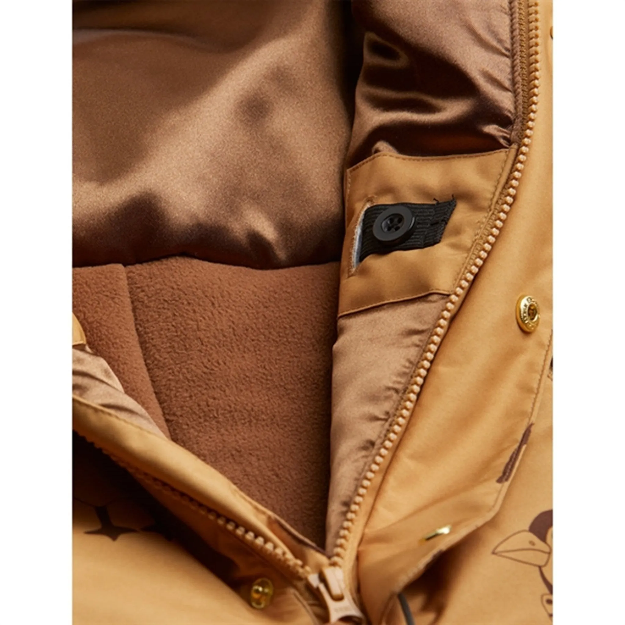 Lightweight-Comfort Tear-resistant Mini Rodini Kebnekaise Penguin Overall Beige