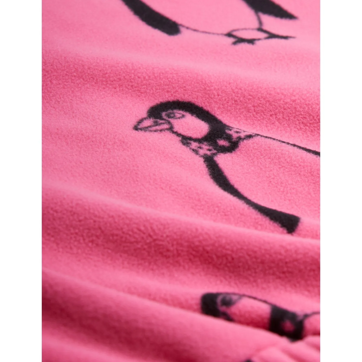 UVProtectiveLayer Timeless Comfort Fit Mini Rodini Pink Penguin Fleece Pants
