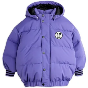 Mini Rodini Purple Ritzratz Patch Puffer Breathable fabric Layer Comfort
