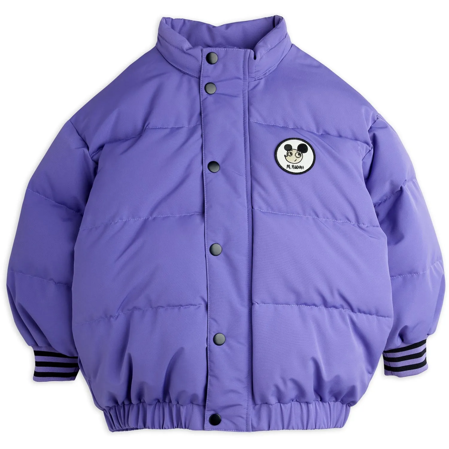 Mini Rodini Purple Ritzratz Patch Puffer WaterResistantCoating