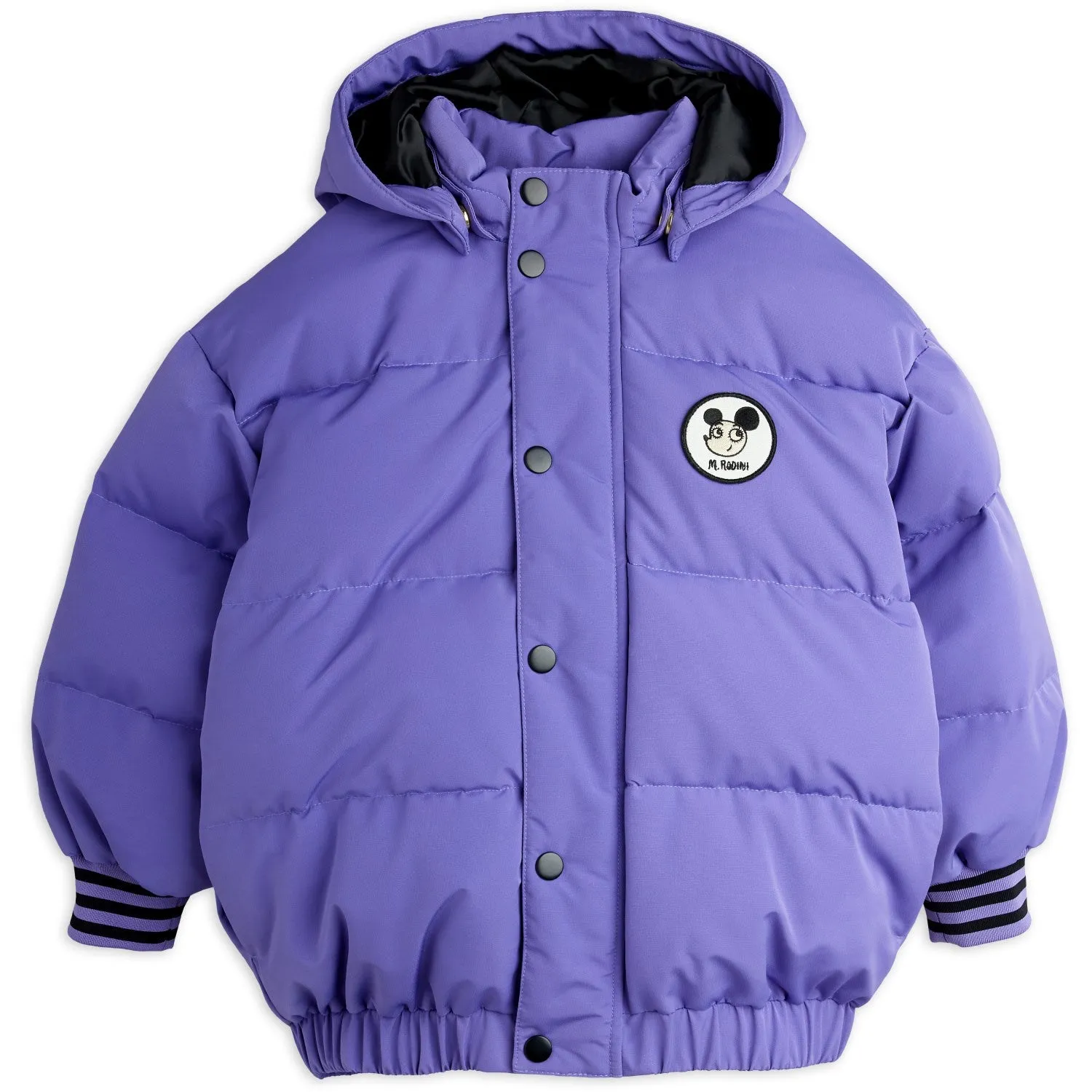 Mini Rodini Purple Ritzratz Patch Puffer Breathable fabric Layer Comfort