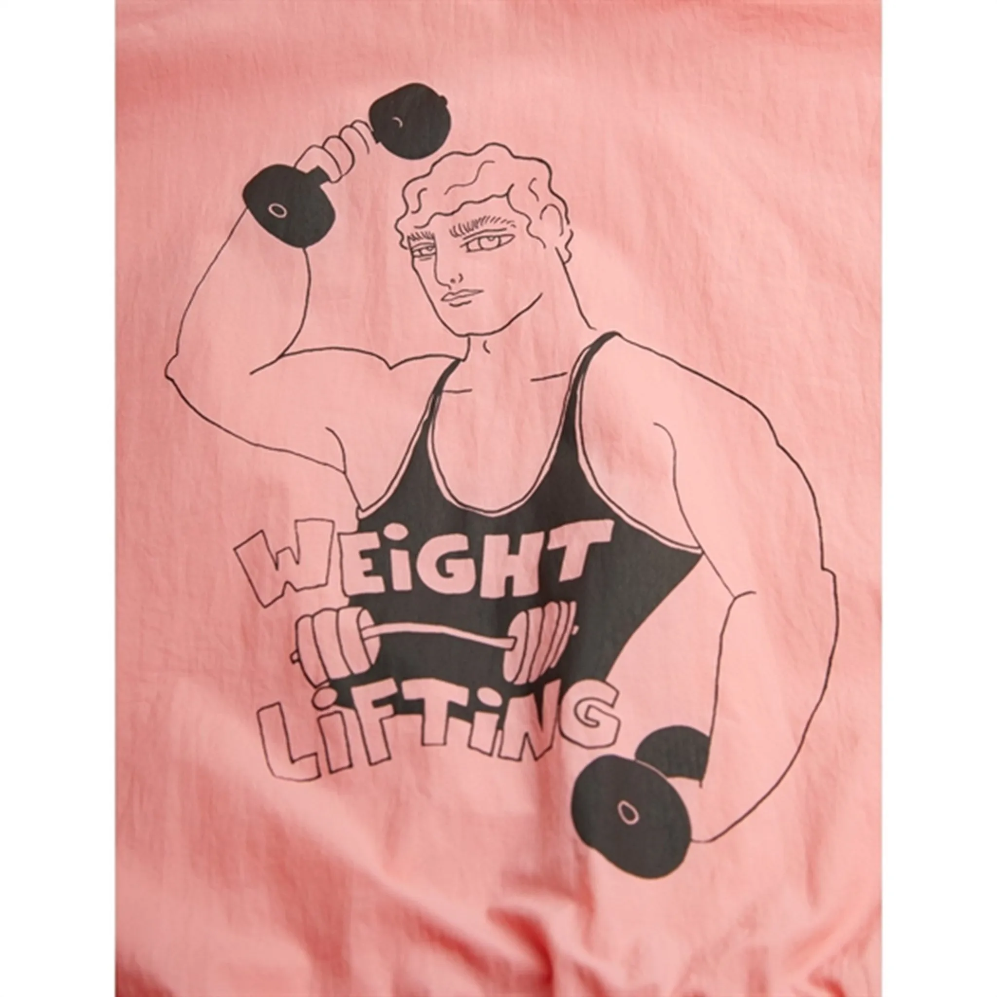visibility Mini Rodini Weight Lifting Sp Jacket Pink