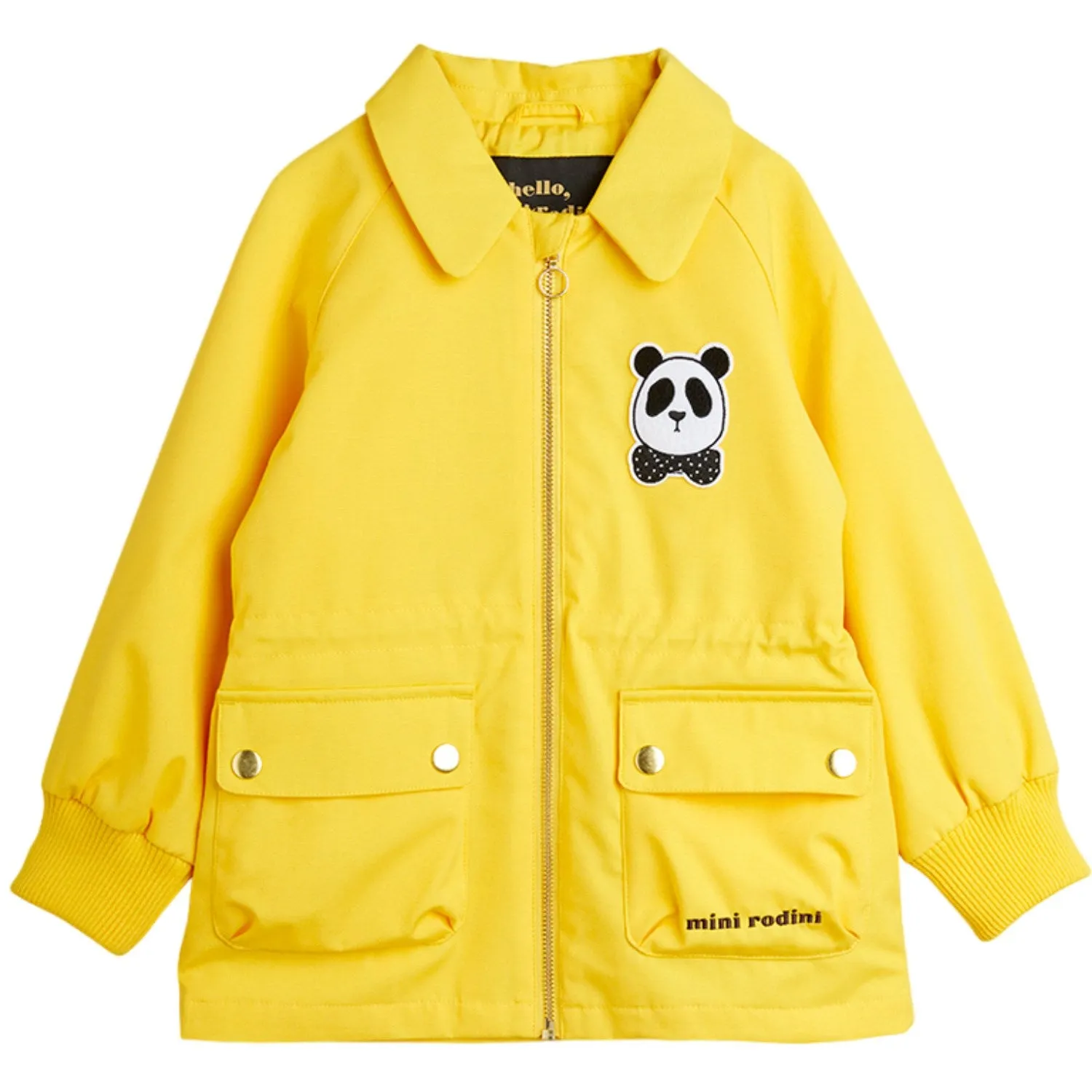 Mini Rodini Yellow Panda Jacket Praise