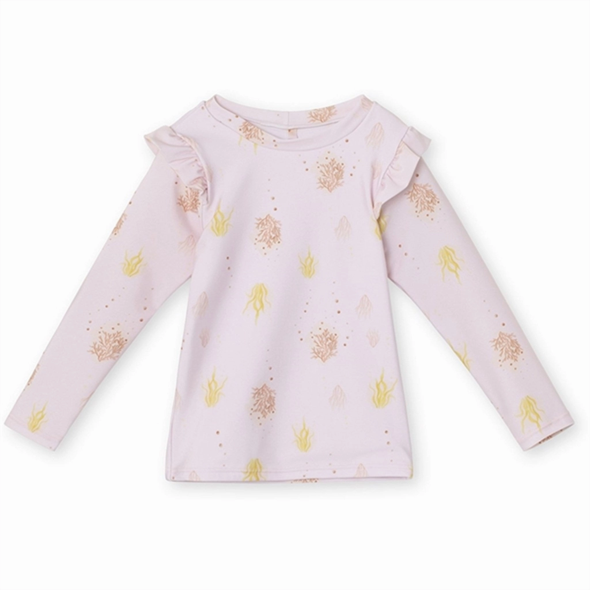 Water Relaxation MINI A TURE Ganilla Printed UV50 Swim Top Big Coral Reef