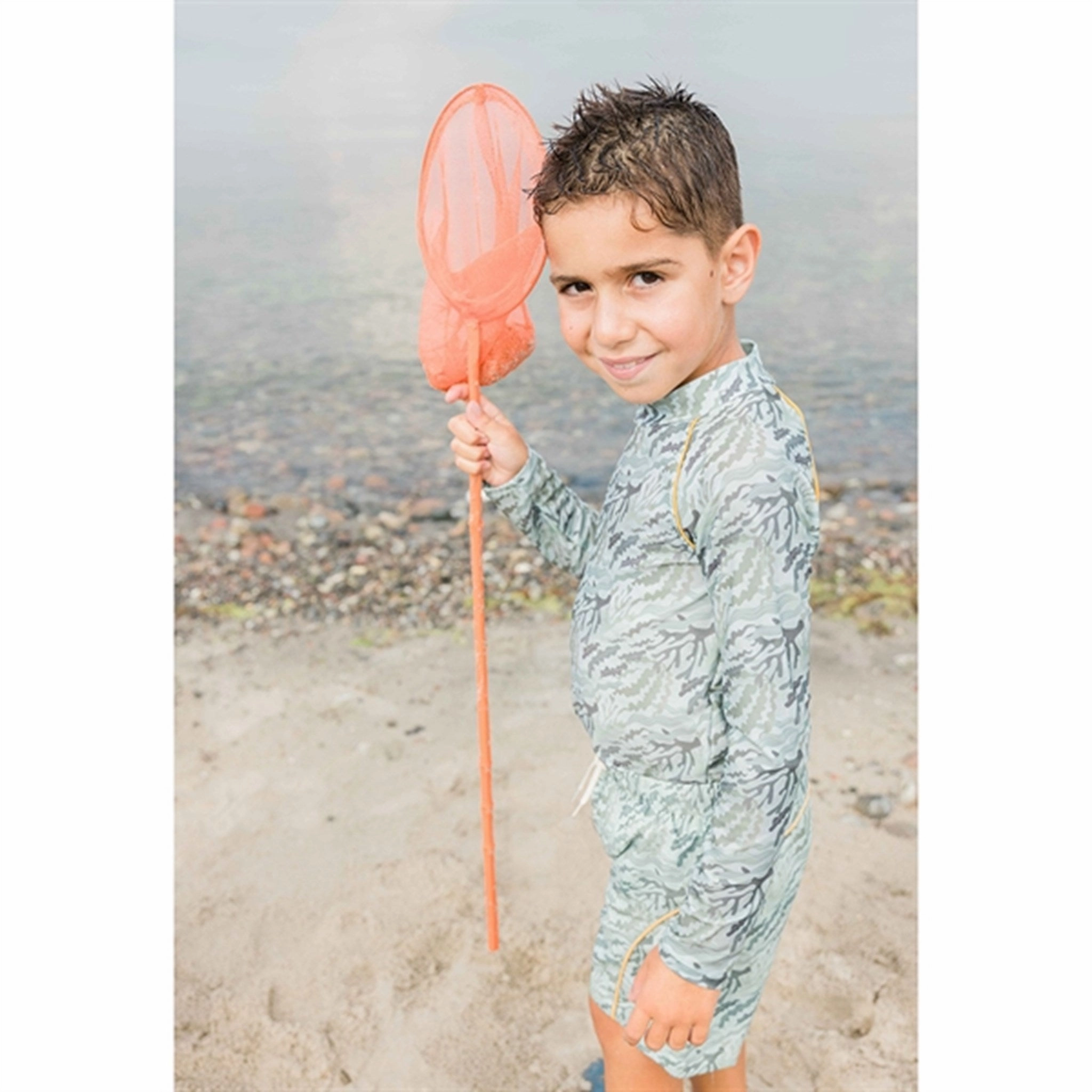 MINI A TURE Maki Printed Board Shorts Sea Weed Camo Poolside Apparel