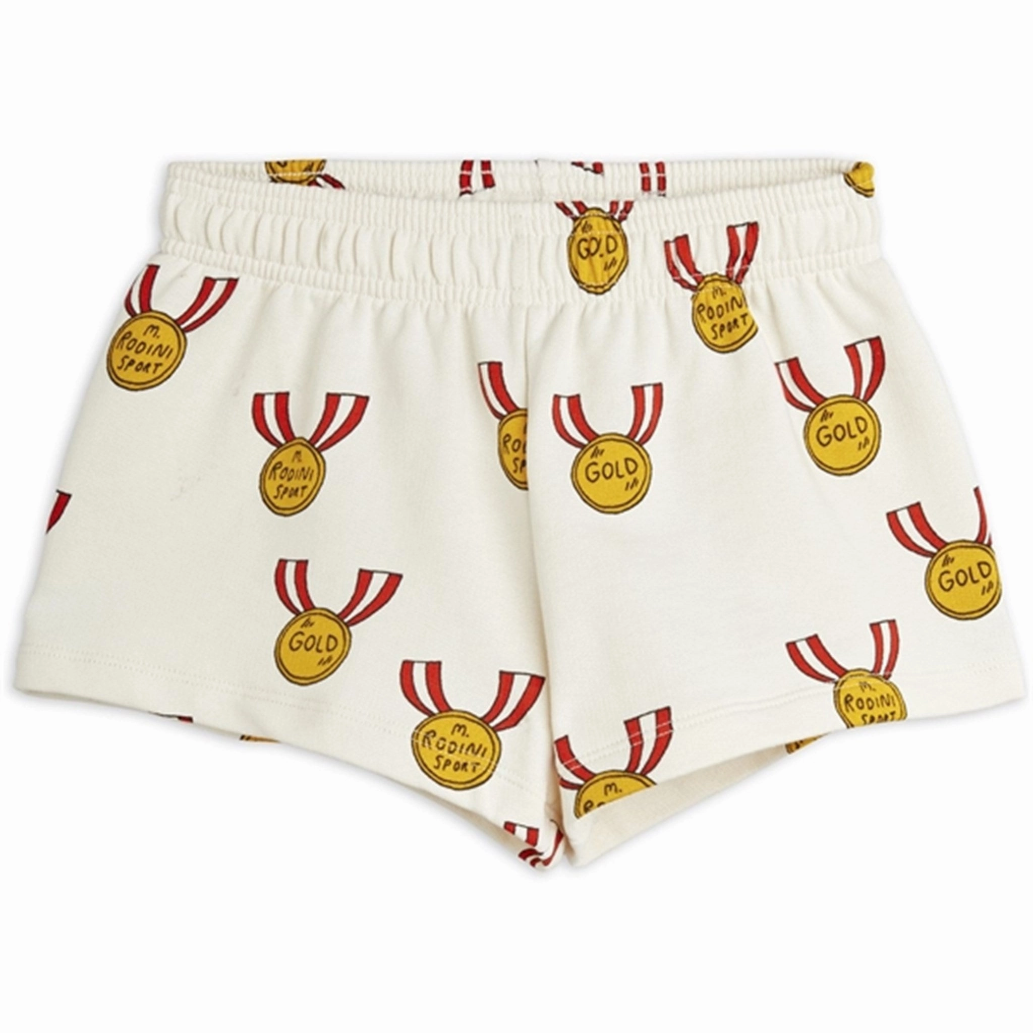 Stylish Comfort Mini Rodini Grey Medals Aop Sweatshorts