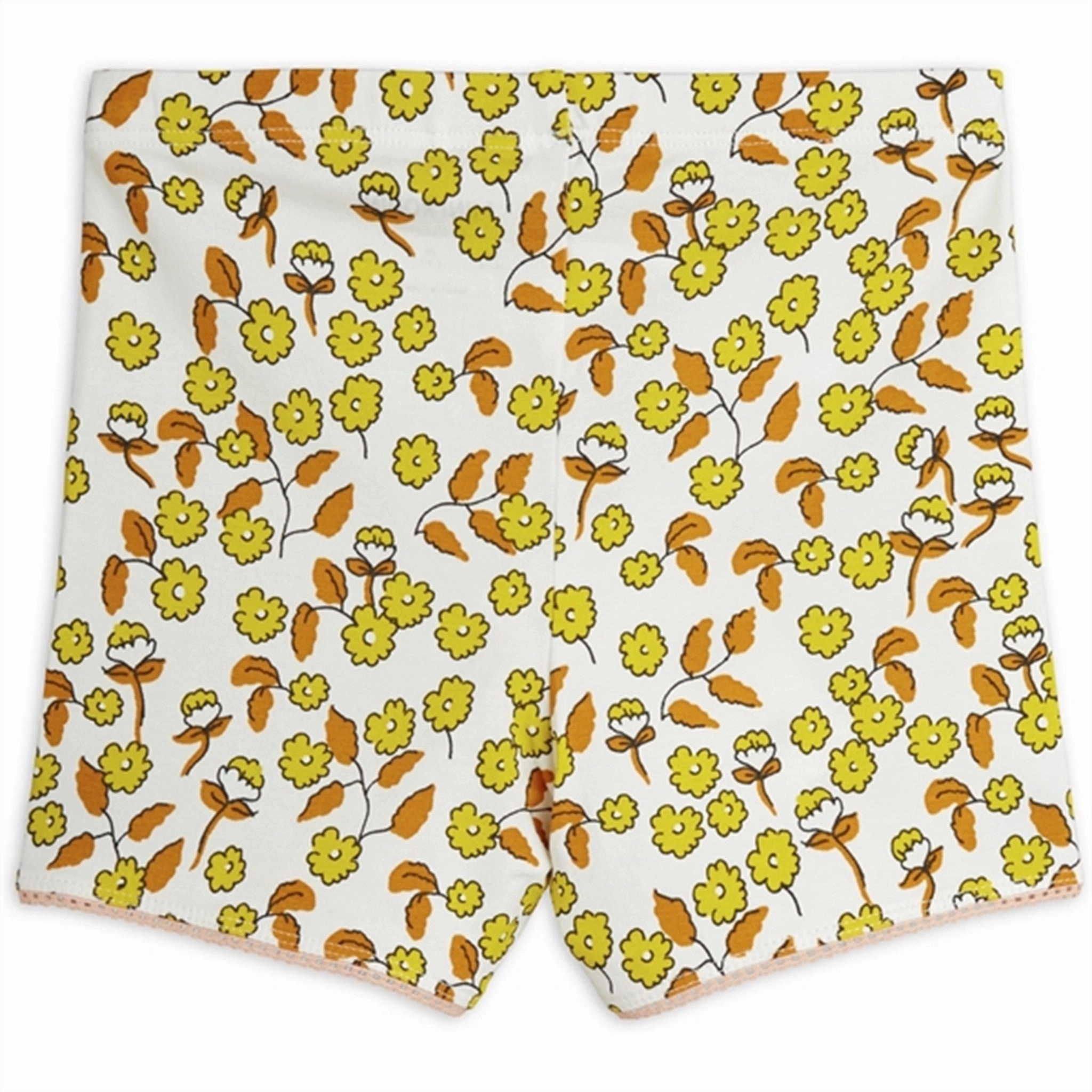 Mini Rodini Multi Flowers Aop Lace Edge Shorts Breathable Side Vents