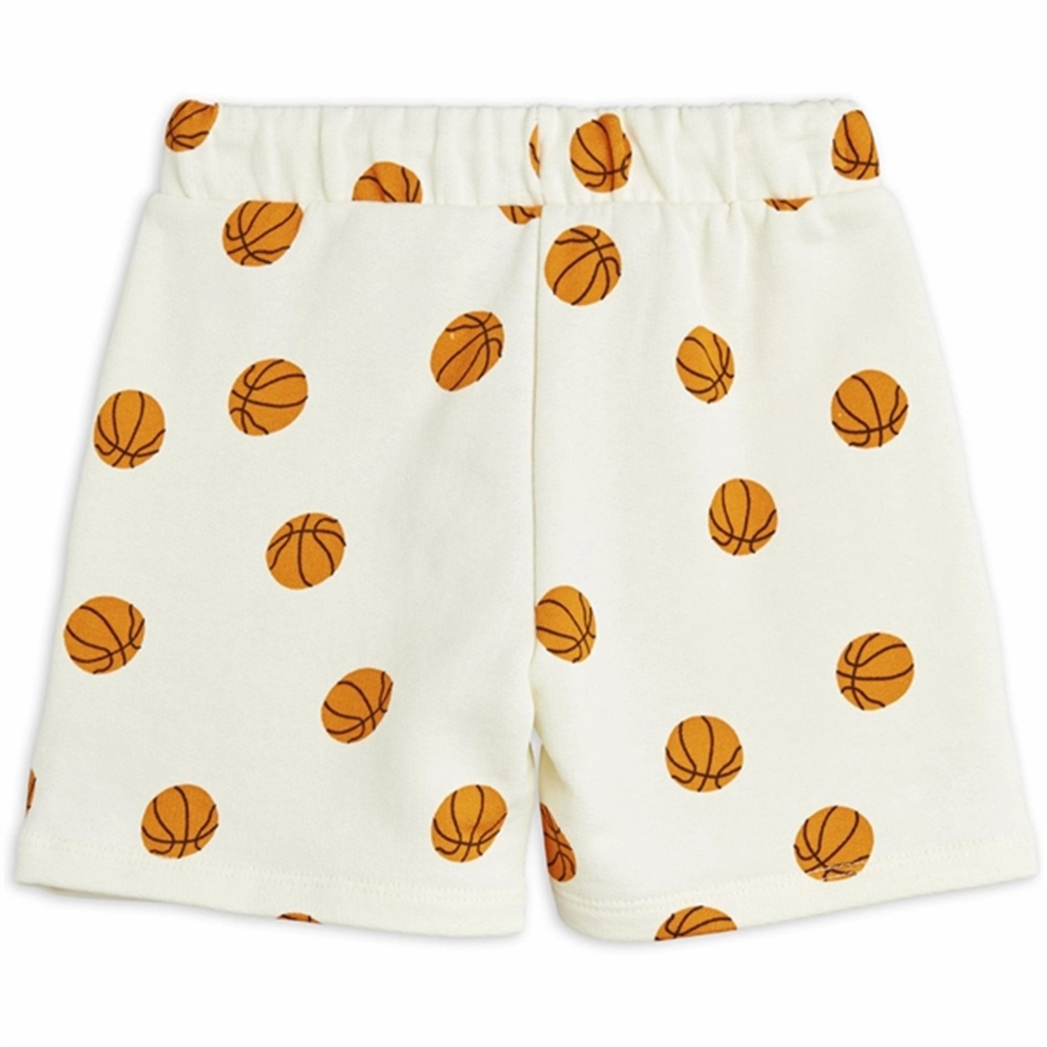 Comfortable clothing Sweat Wicking Channels Mini Rodini Offwhite Basketball Aop Sweatshorts