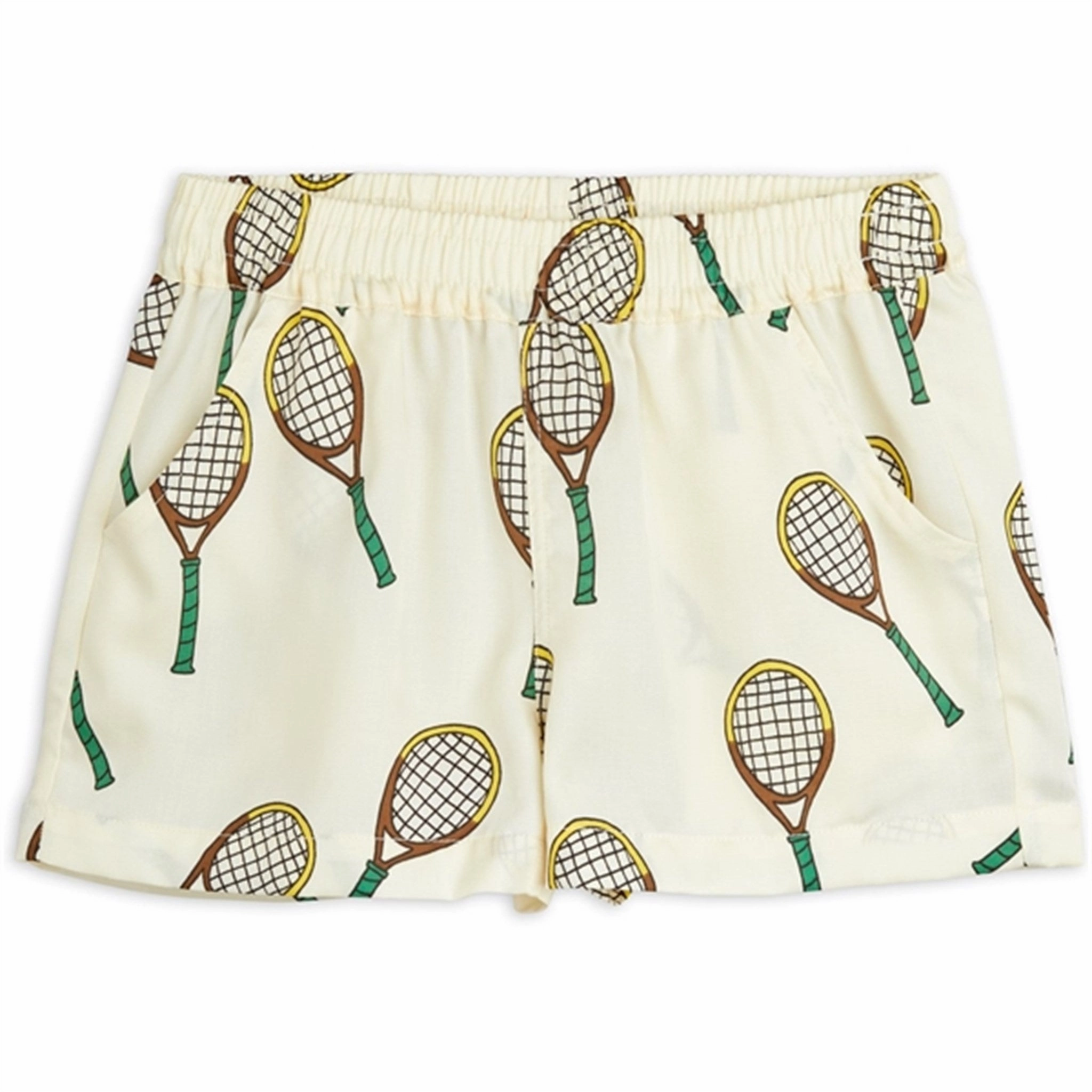 Mini Rodini Offwhite Tennis Aop Woven Shorts beauty industry