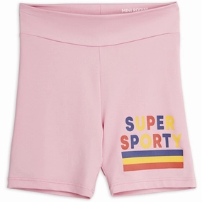 Collectible Item Comfortable Wear Mini Rodini Pink Super Sporty Sp Bike Shorts