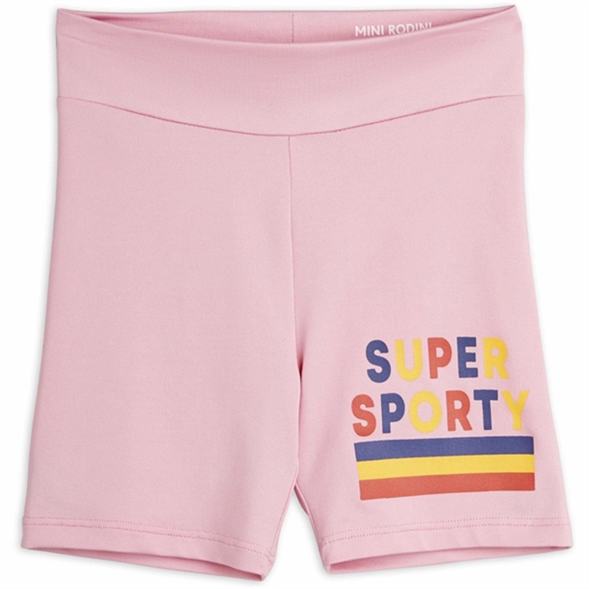 Durable Construction Mini Rodini Pink Super Sporty Sp Bike Shorts