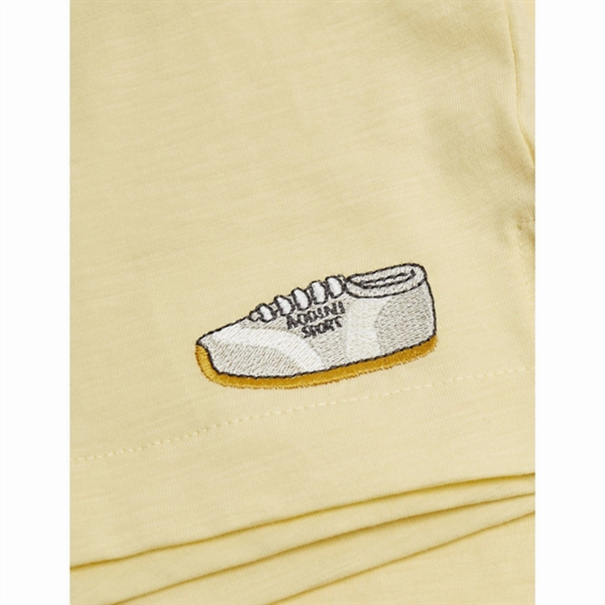 Lounge Fit Mini Rodini Yellow Jogging Emb Shorts