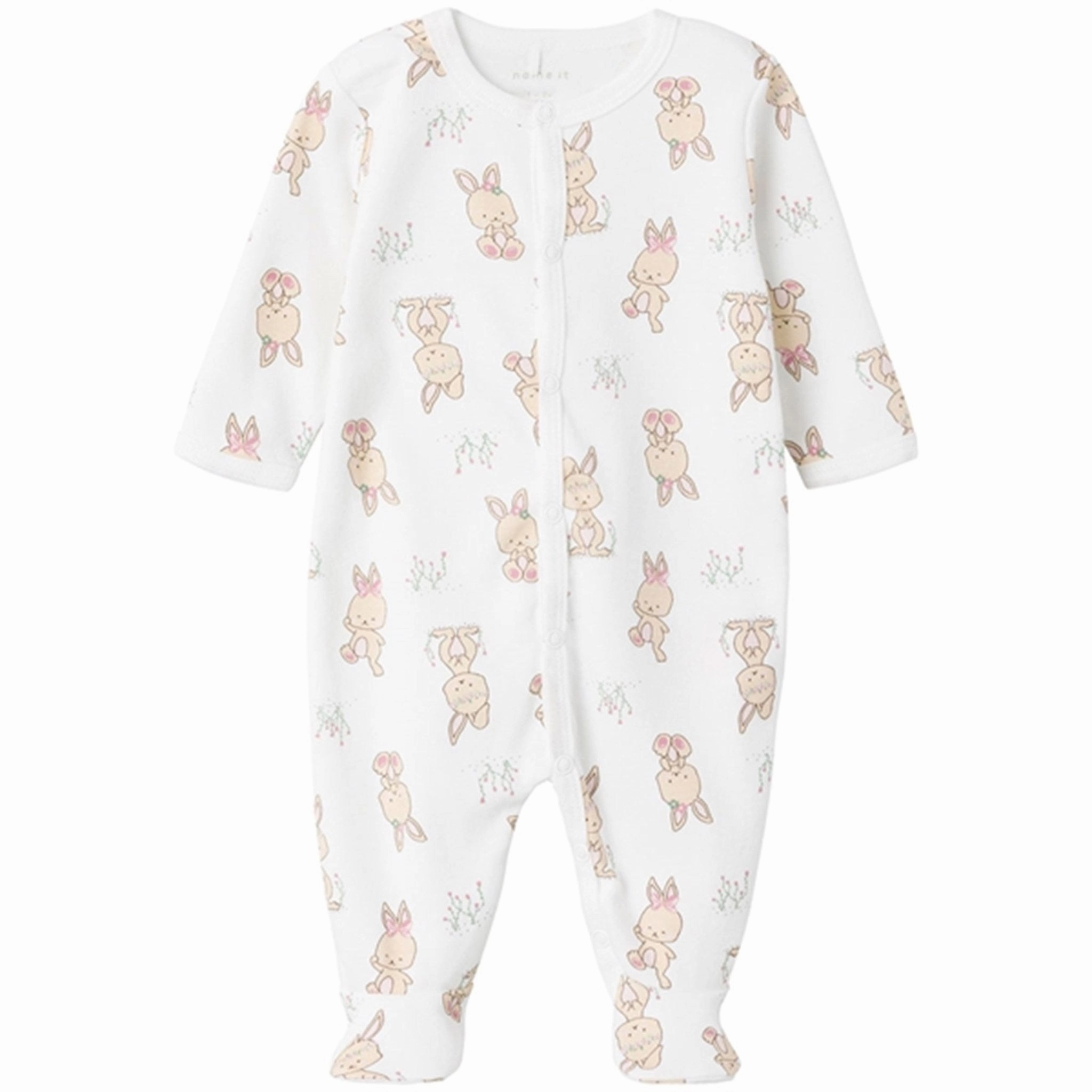 Home Holiday Beach Basic Name it Bright White Nightsuit Rabbit Noos