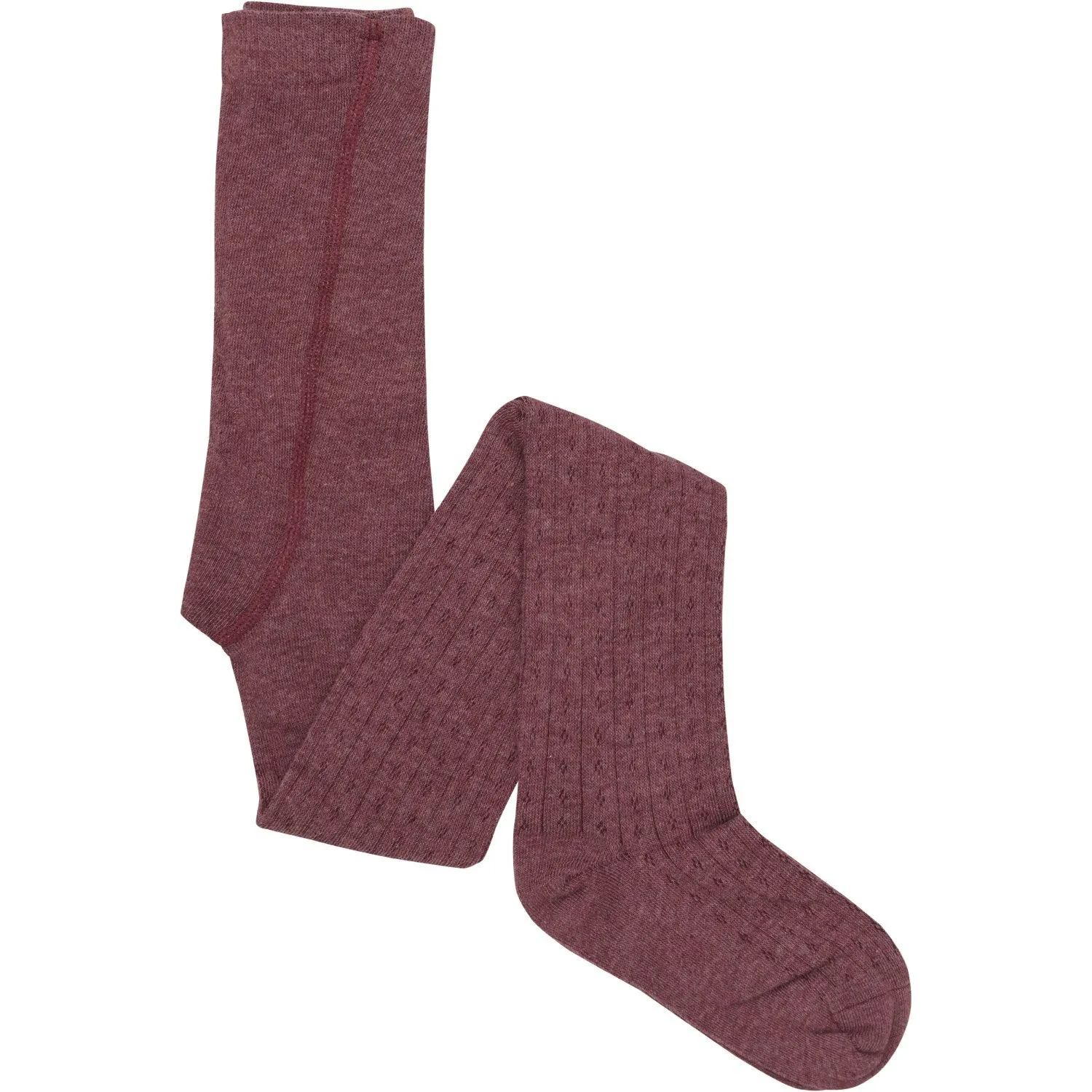 Minymo Deco Rose Tights 2-pack Mid-waisted-design-characteristic Wide-leg