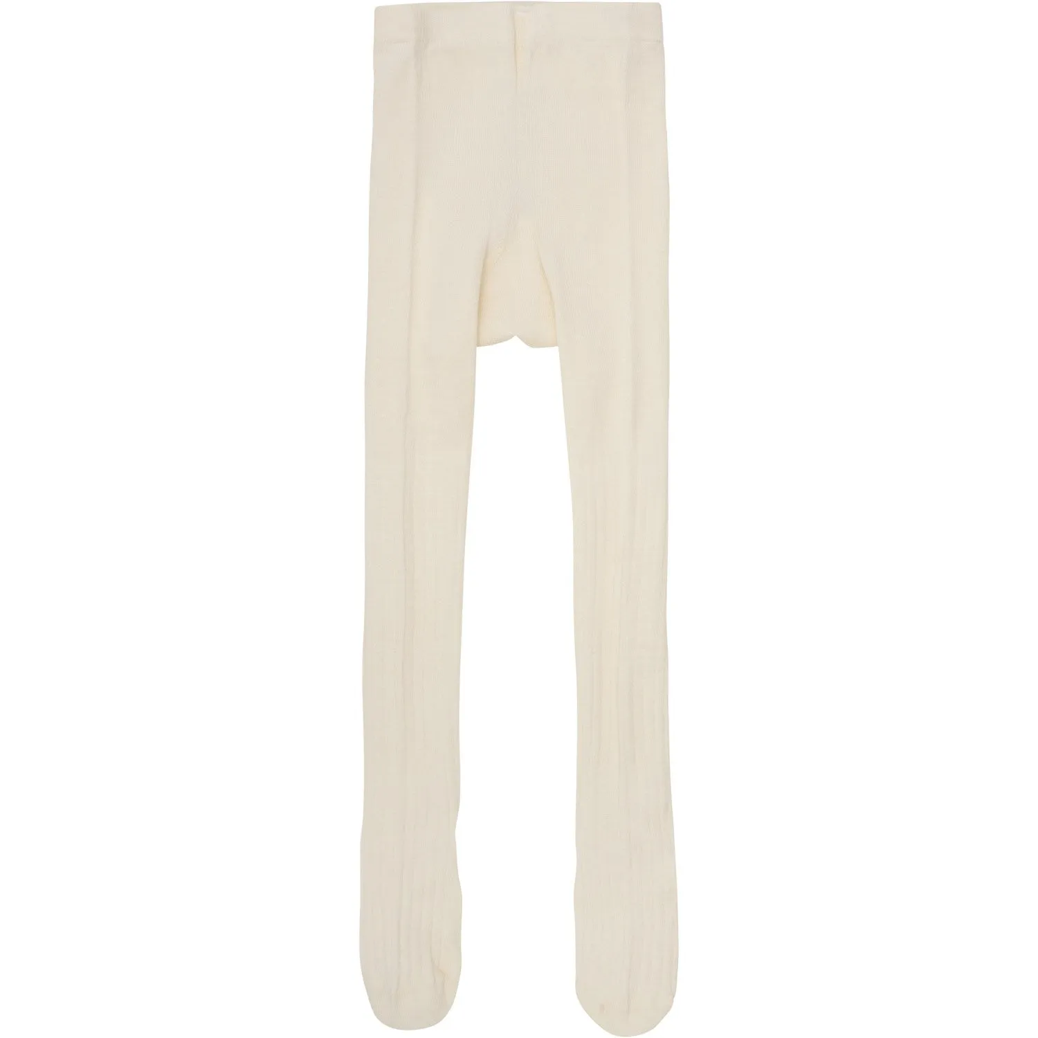 Form Fitting Design Minymo Offwhite Baby Tights