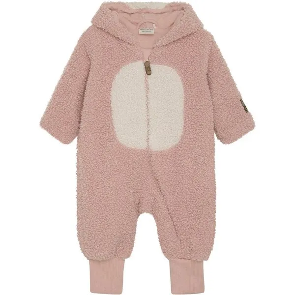 Stylish all-day shirt Wool-Blend Minymo Peach Beige Driving Suit Boucle w. Lining