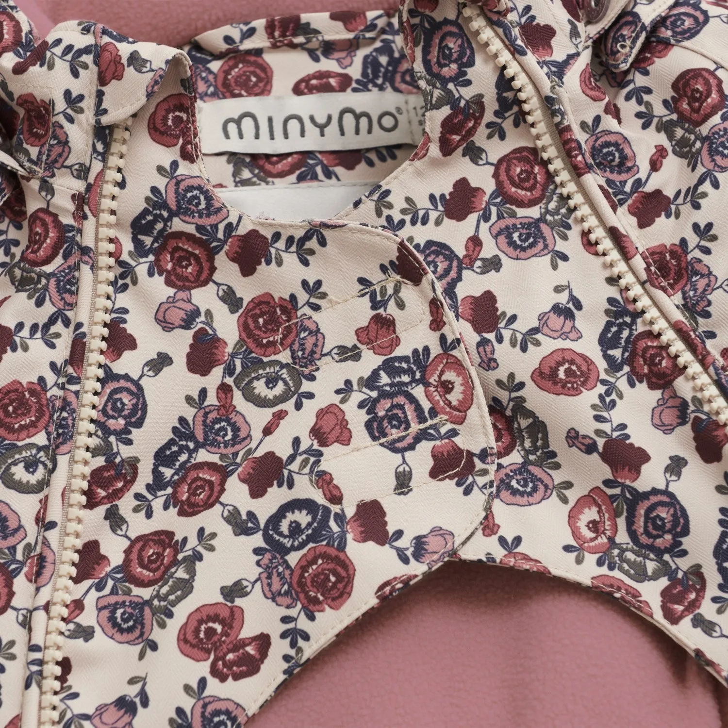 All-season Thermal-Lined Minymo Smoke Gray Snow Suit AOP