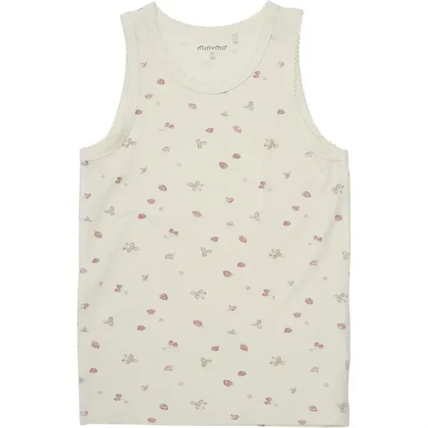 silk material Breathable Minymo Strawberry Ice Underwear Set