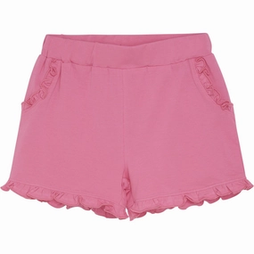 Flexible Stretch Waist Minymo Azalea Pink Shorts