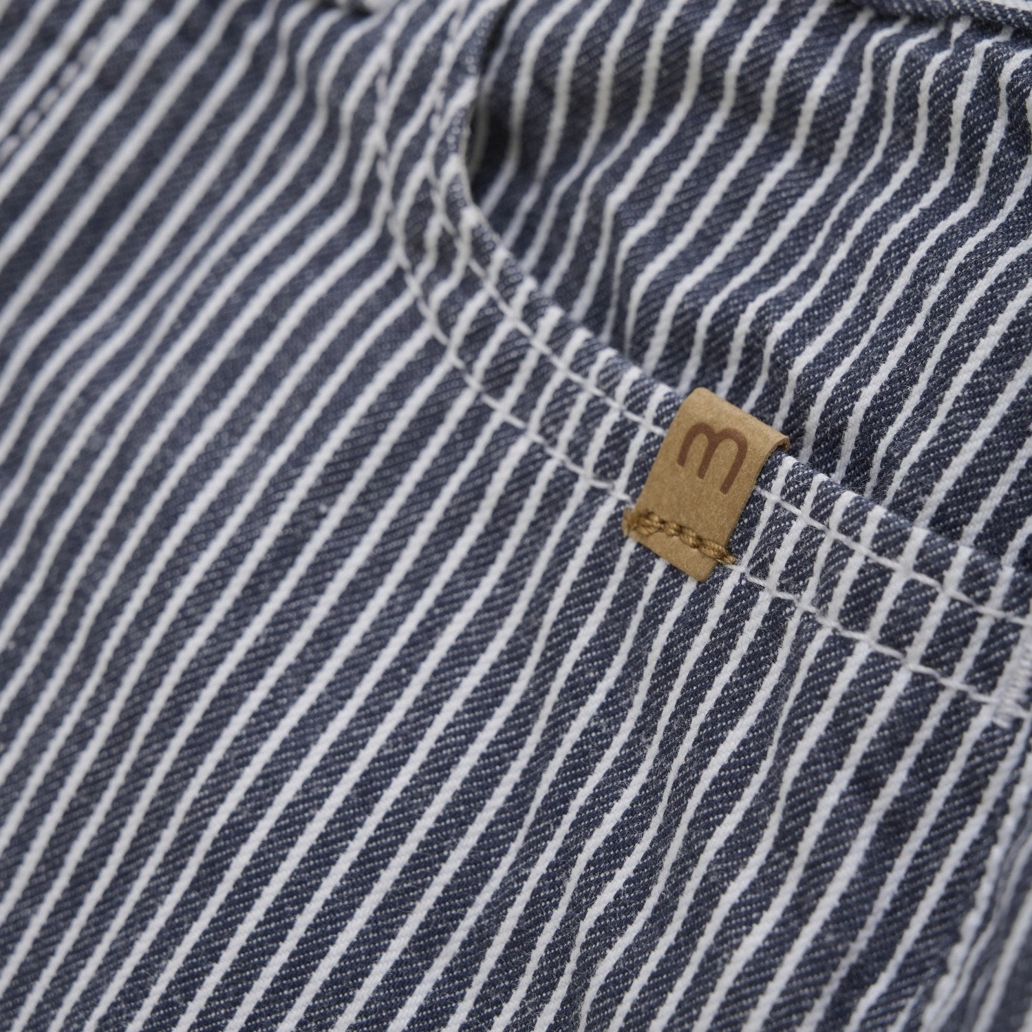 All Day Comfort Fit Minymo Blue Nights Shorts Twill