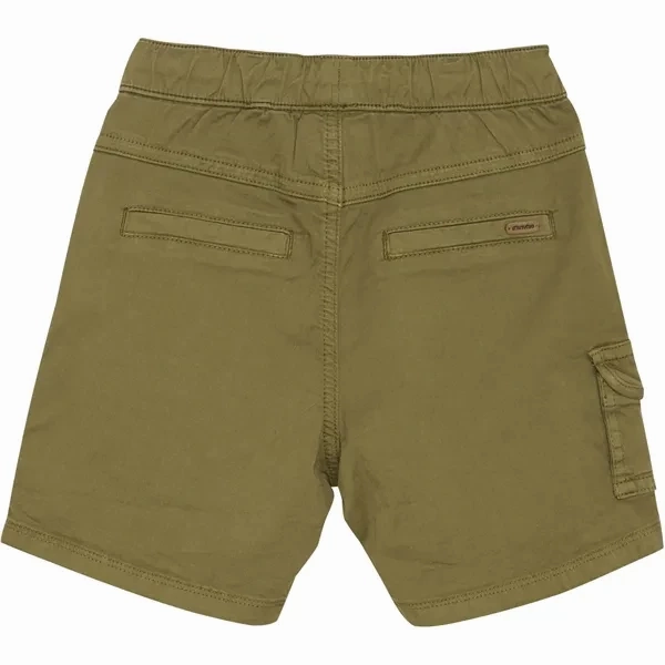 Minymo Olive Drab Shorts Twill Durable Construction