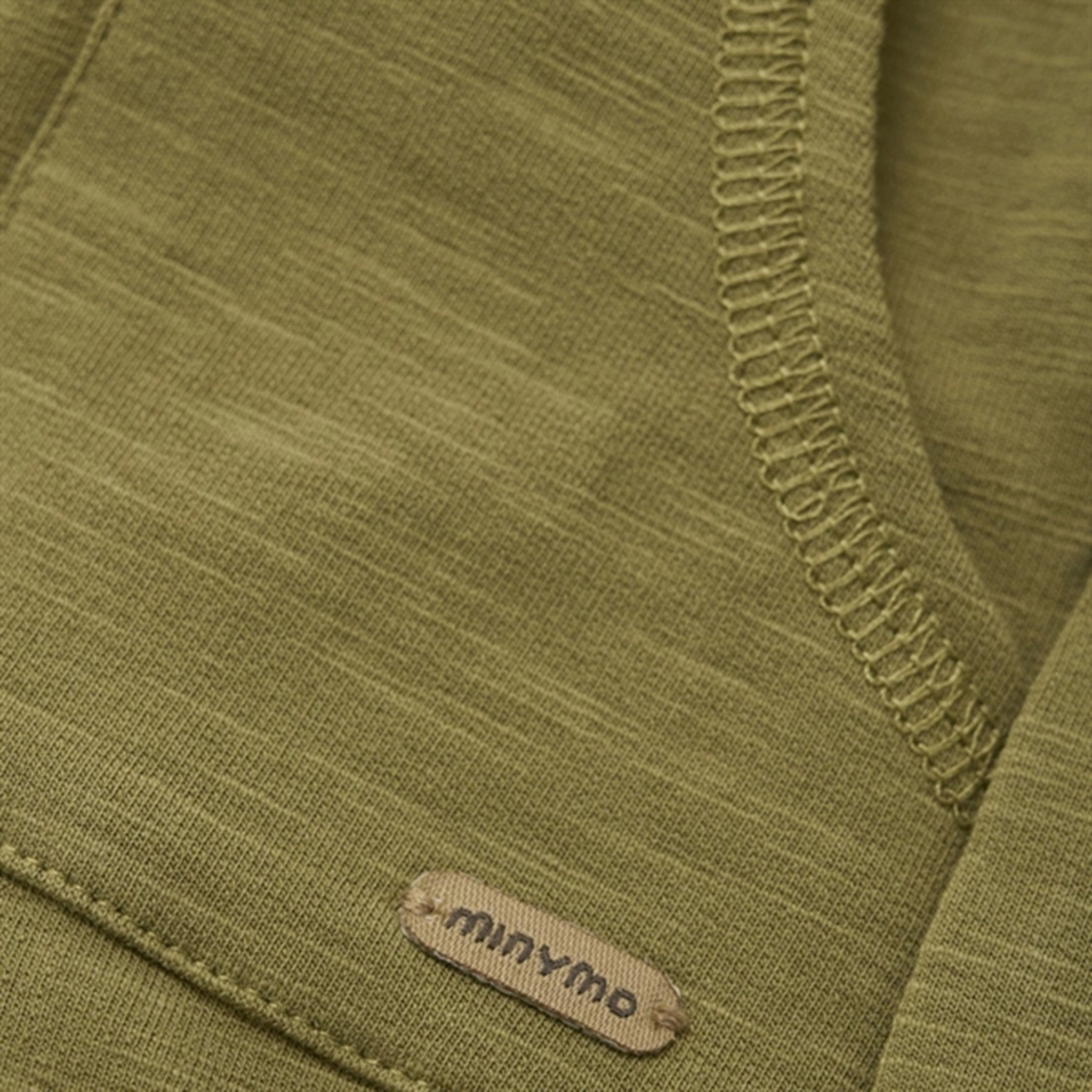 Minymo Olive Drab Sweatshorts quick-dry feature Everyday Basic