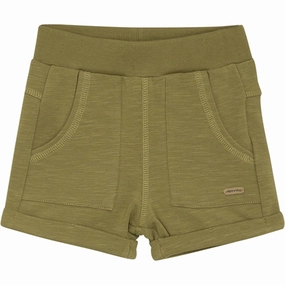 kids Minymo Olive Drab Sweatshorts