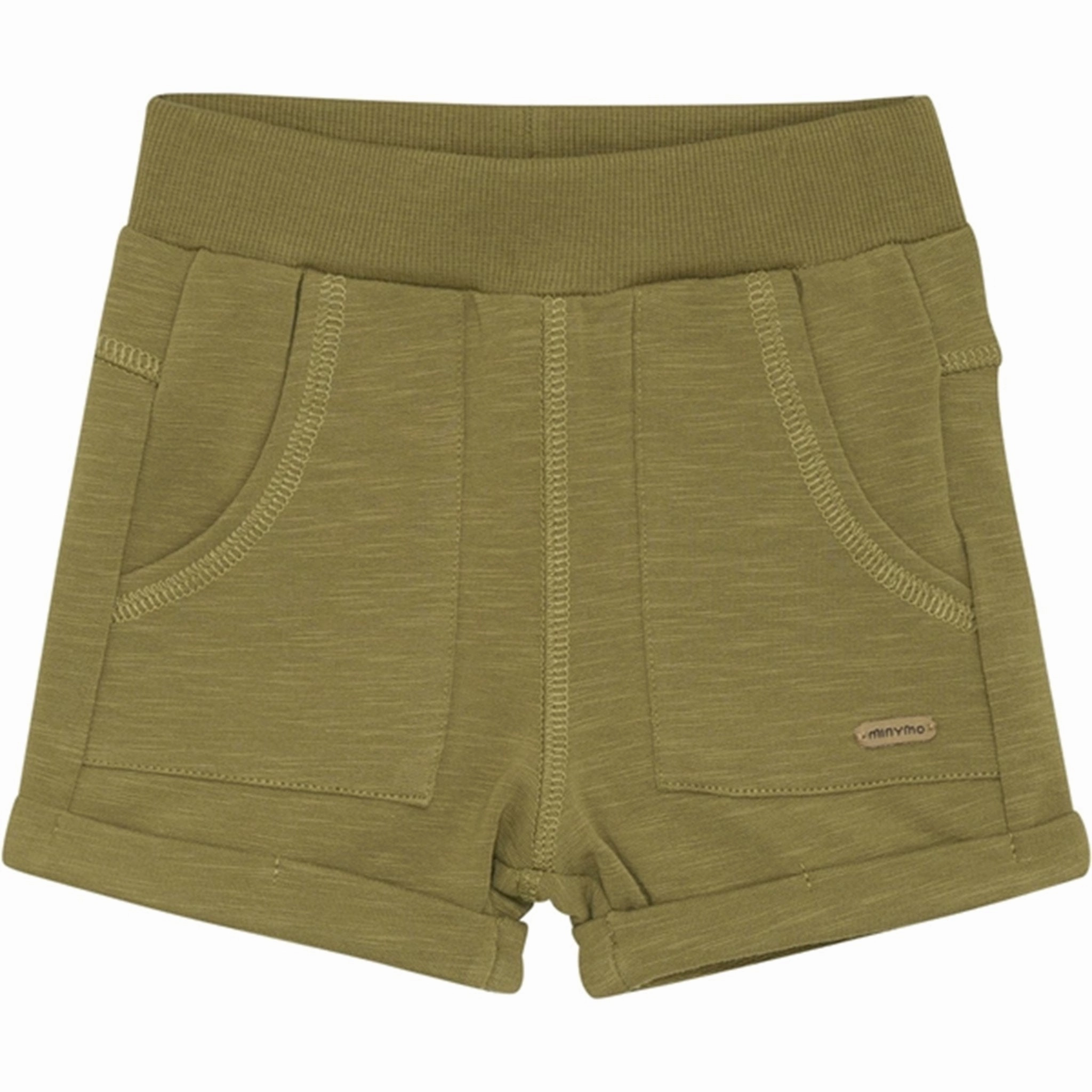 kids Minymo Olive Drab Sweatshorts