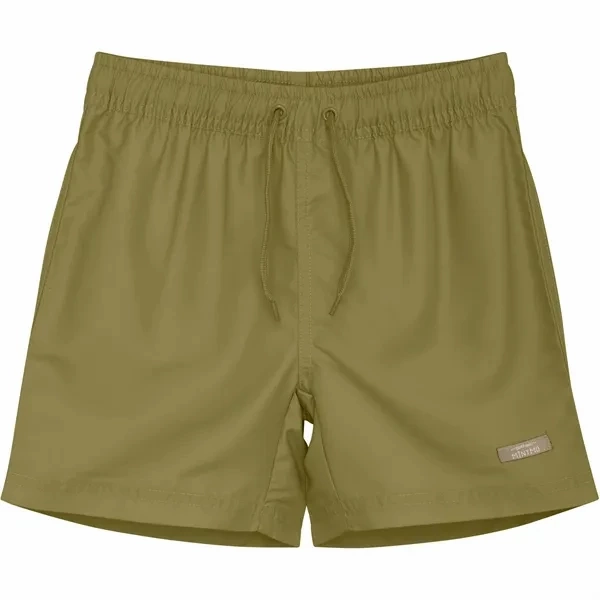 Antimicrobial Fabric Moisture Wicking Fibers Minymo Olive Drab Swim Shorts