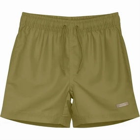 Seaside Retreat Innovative Design Minymo Olive Drab Swim Shorts