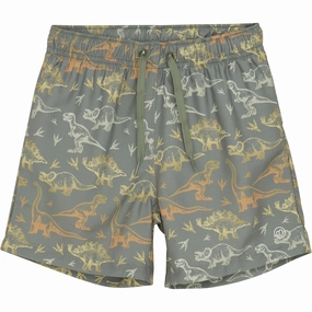 Jet Set Ready Lightweight Padding Minymo Sea Spray Swim Shorts AOP