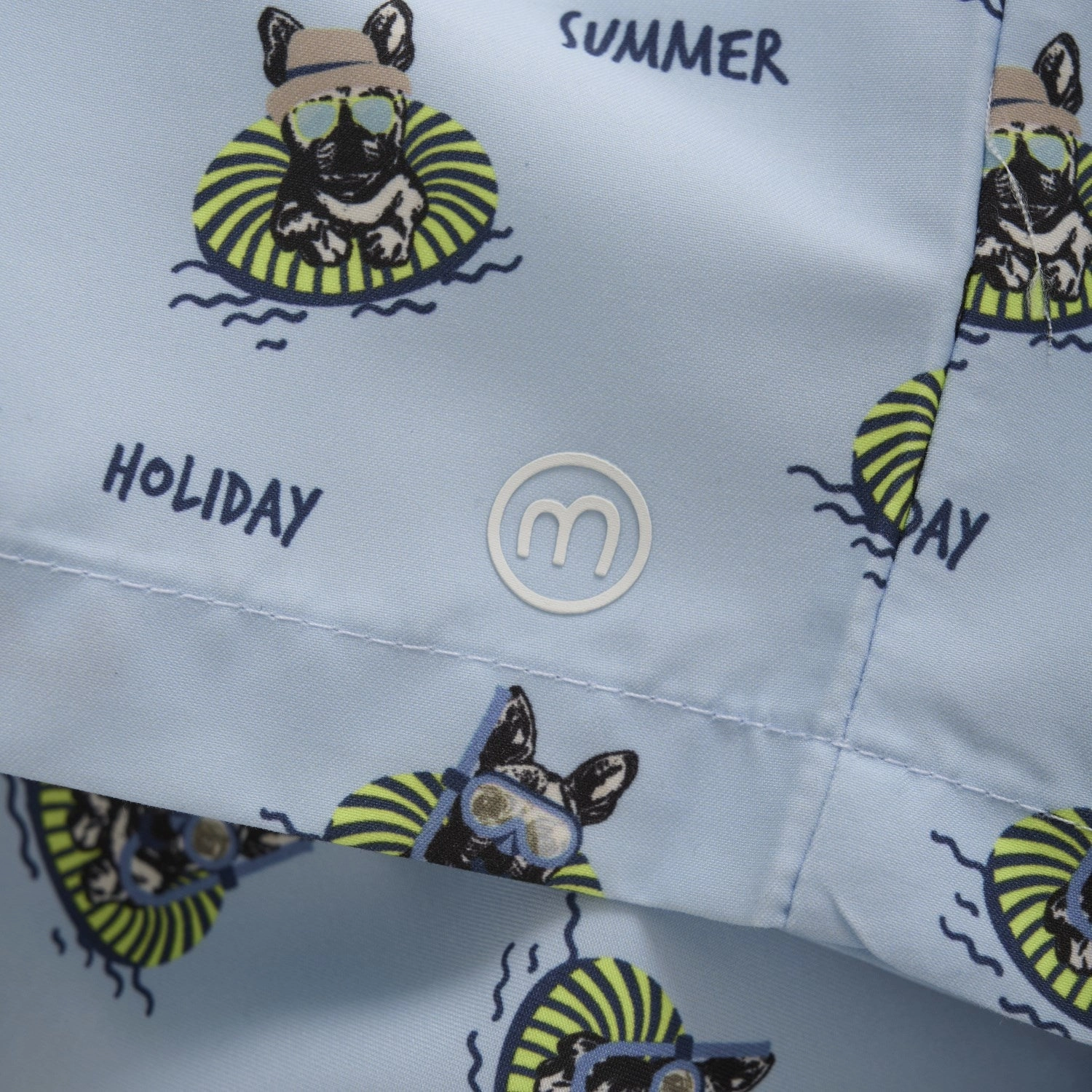 Ocean-Inspired Minymo Skyway Swim Shorts AOP
