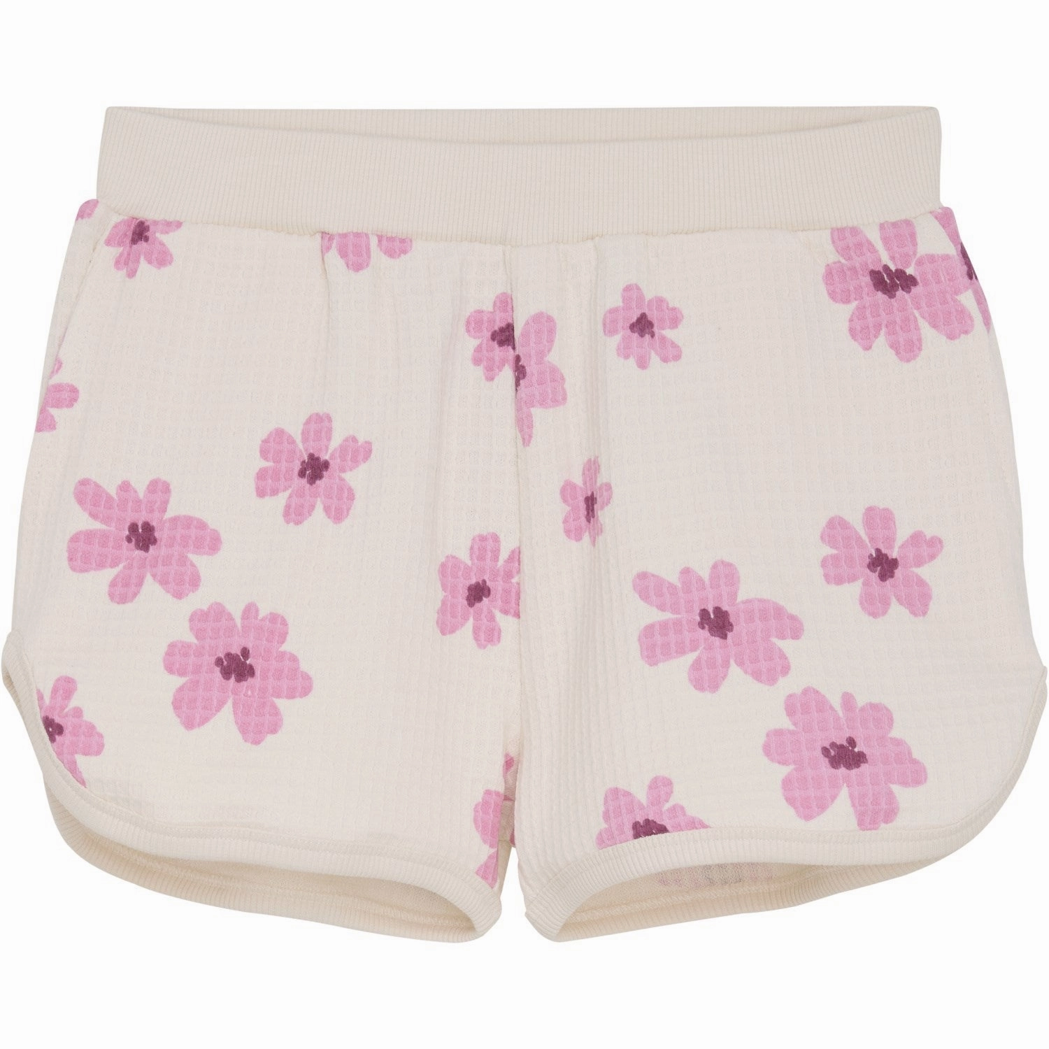 Minymo White Swan Sweat Shorts AOP Urban Fashion