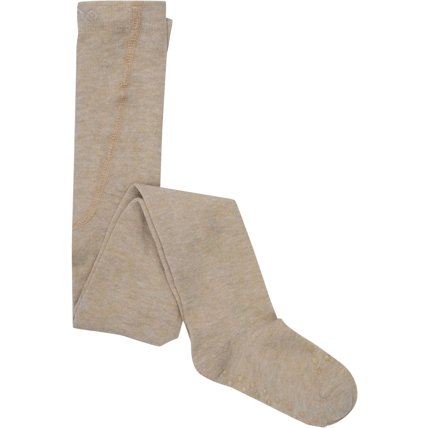 lycra Button-front-style Minymo Silver Mink Melange Tights