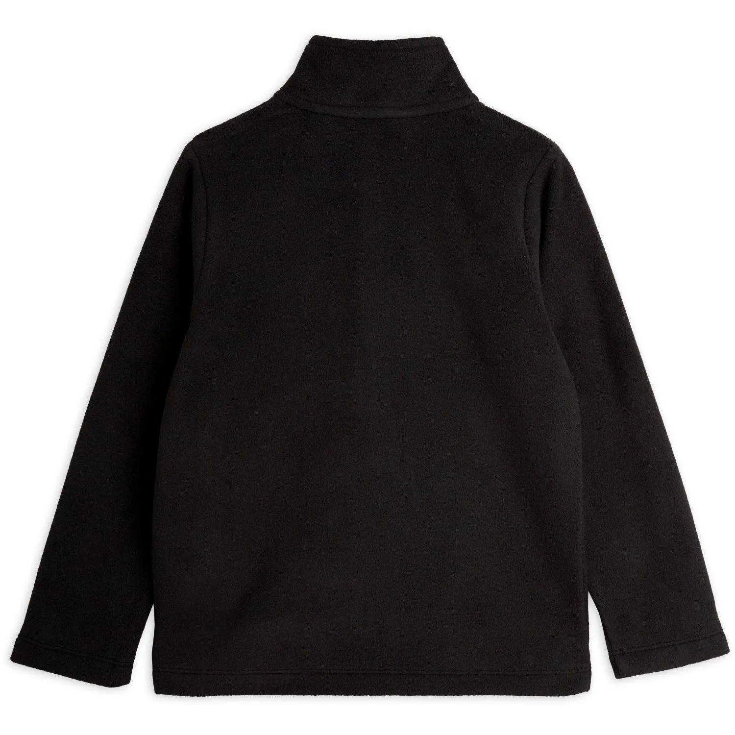 Mini Rodini Black Microfleece Zip Blouse College Wear