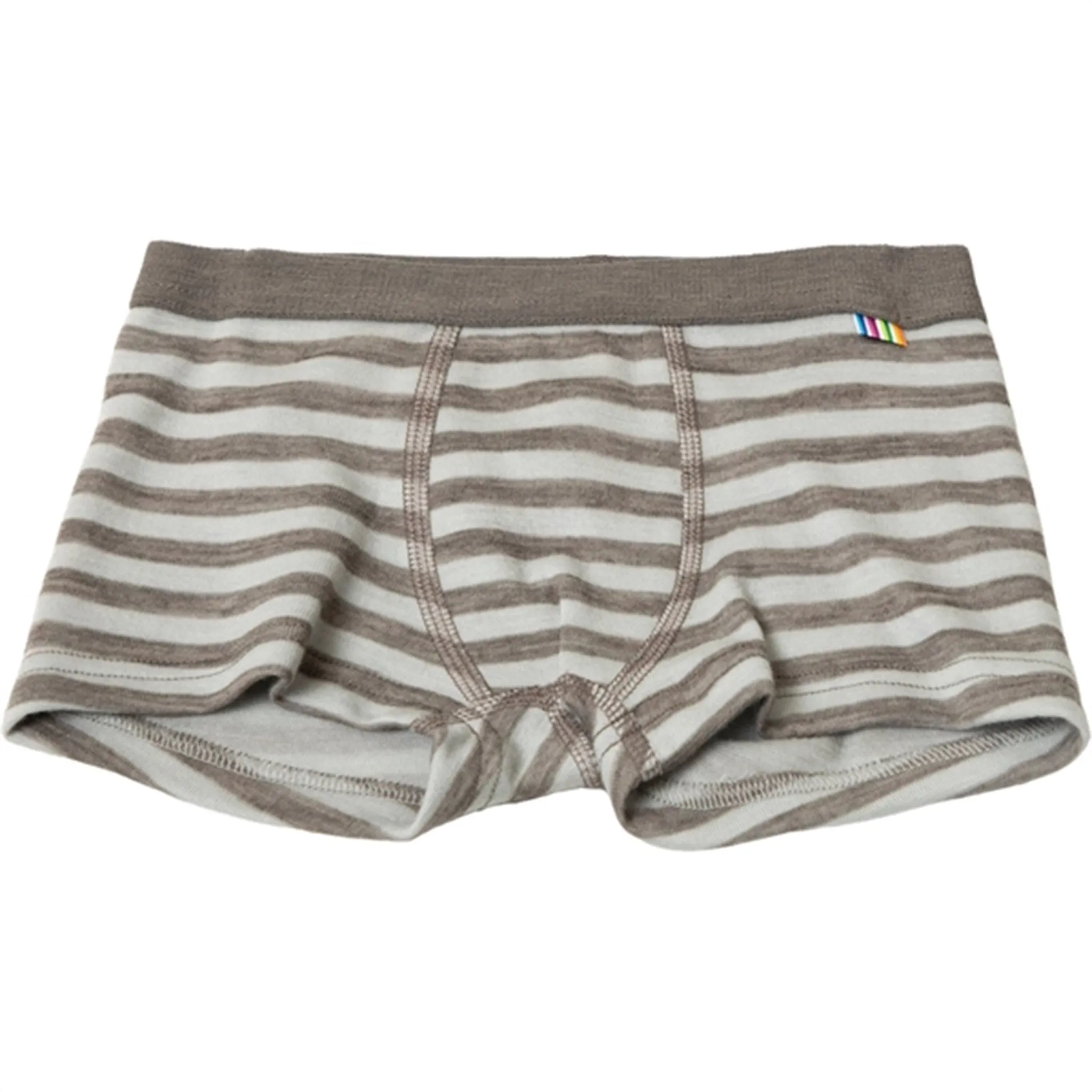 Joha Wool Mint Strip Boxershorts Winter Layering