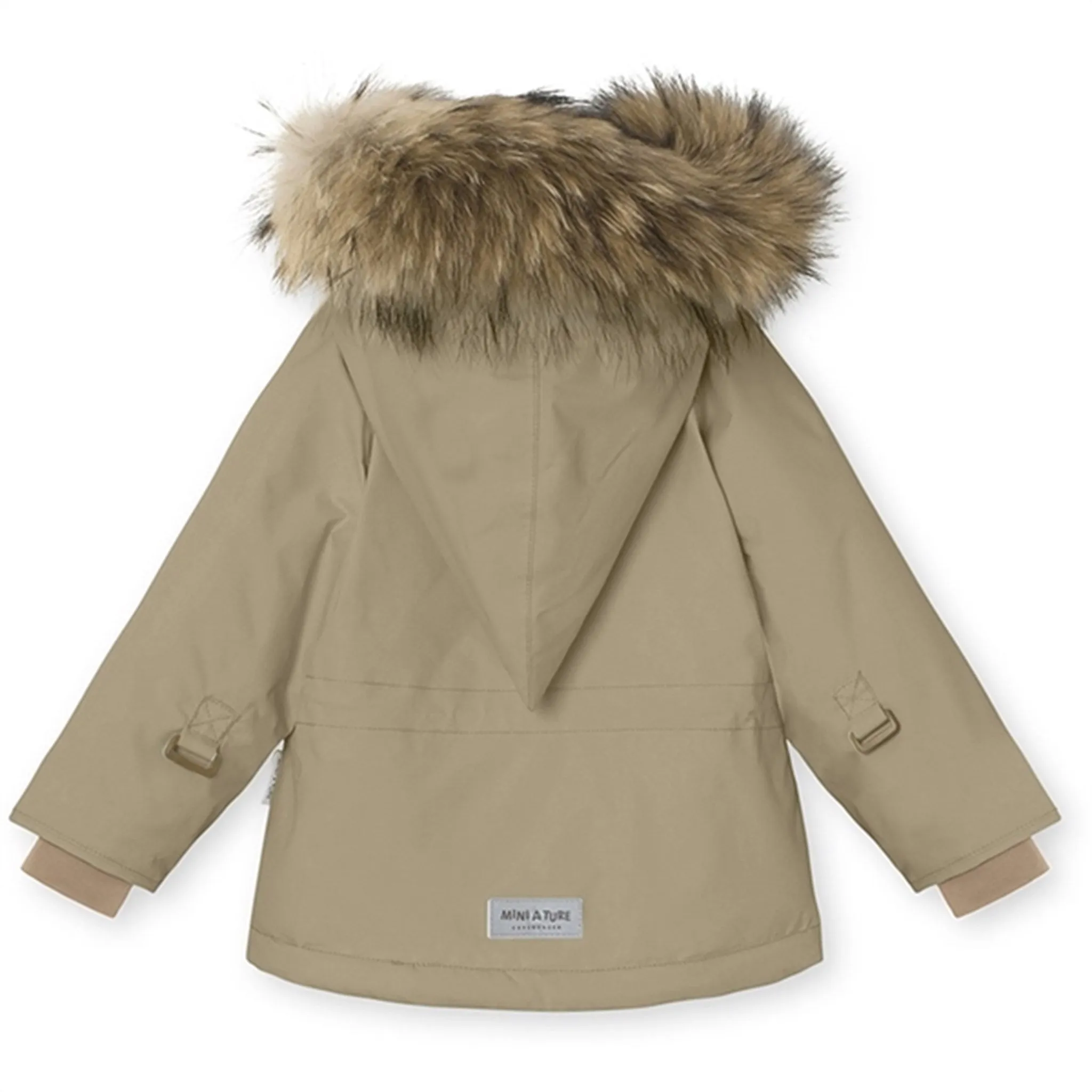 Perfume Stole MINI A TURE Wang Fleece Fur Winter Jacket Savannah Tan