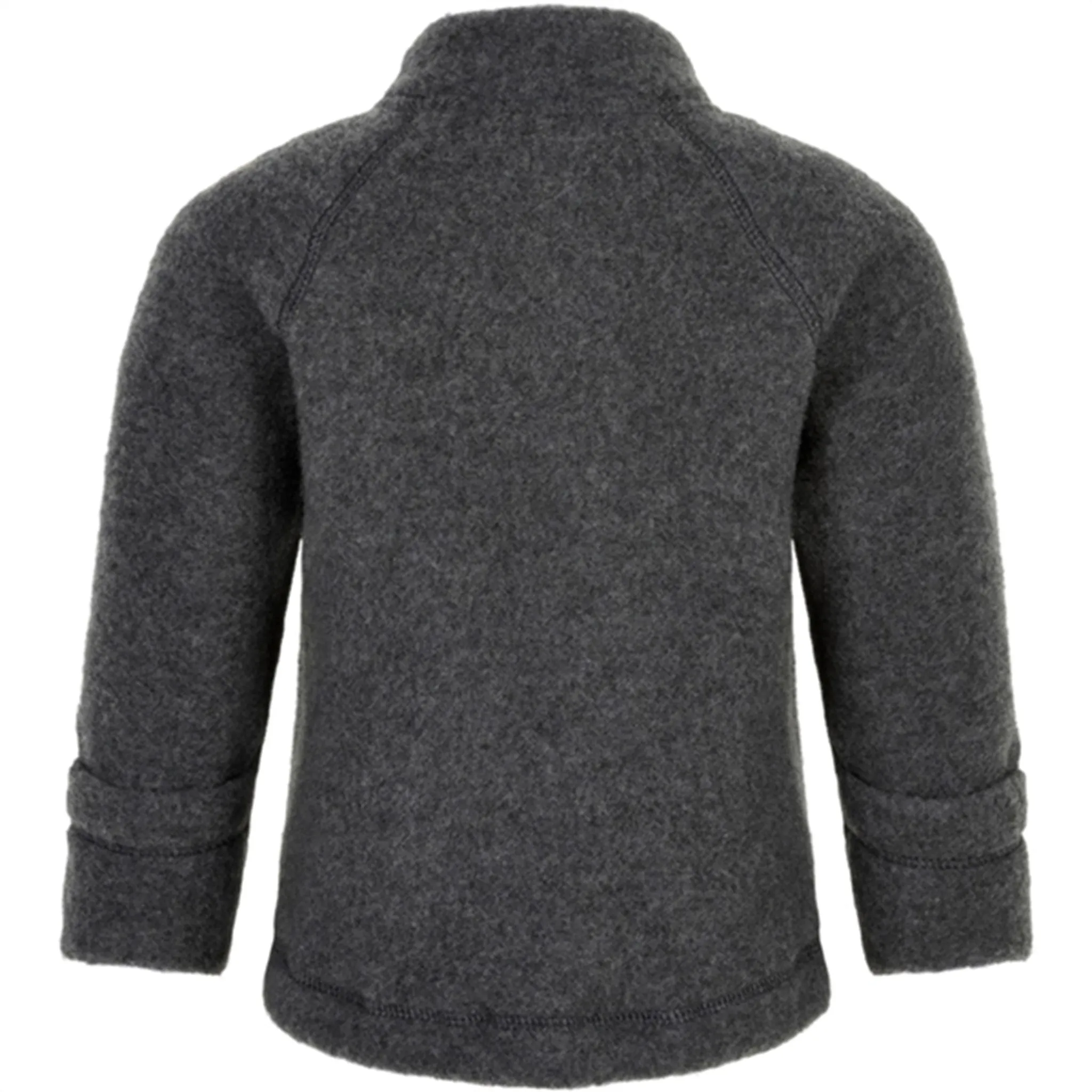 Mikk-Line Wool Baby Jacket Anthracite Melange Season Change