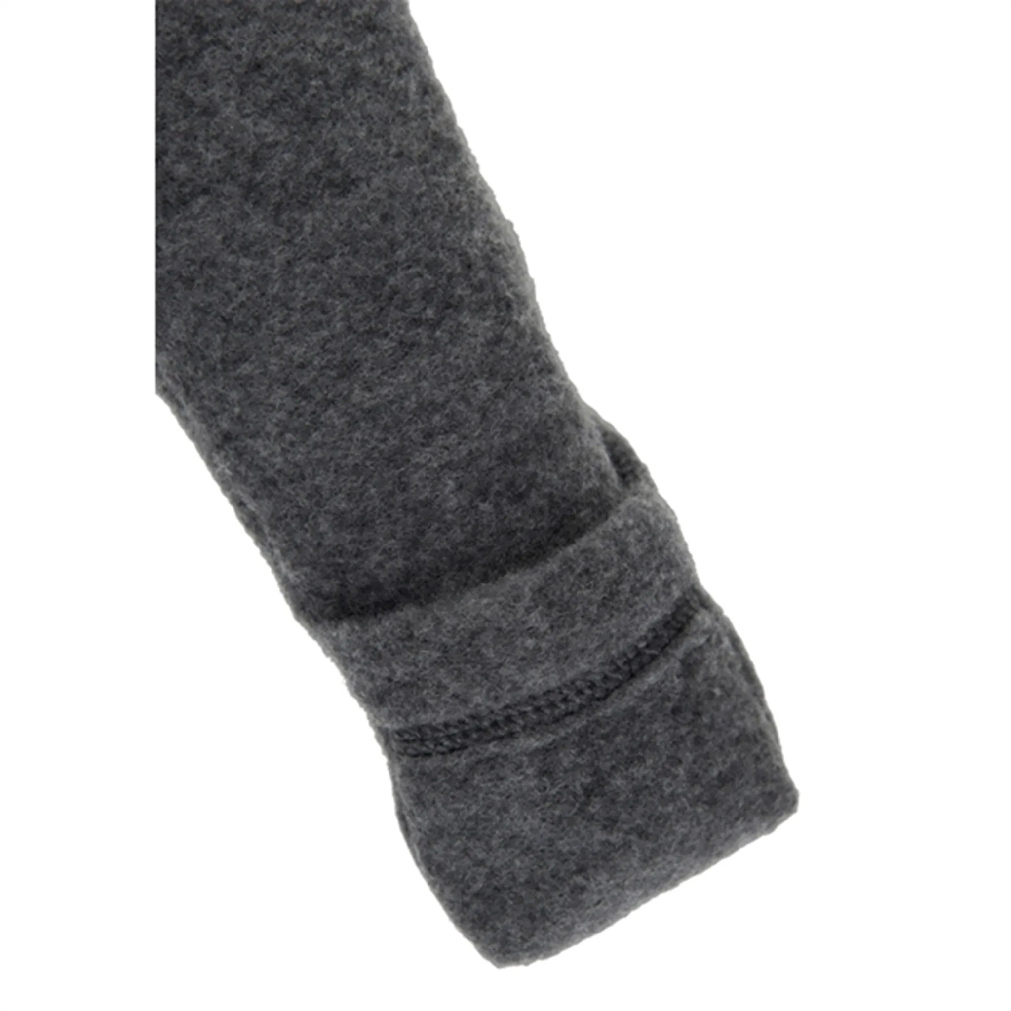 All weather Mikk-Line Wool Baby Jacket Anthracite Melange