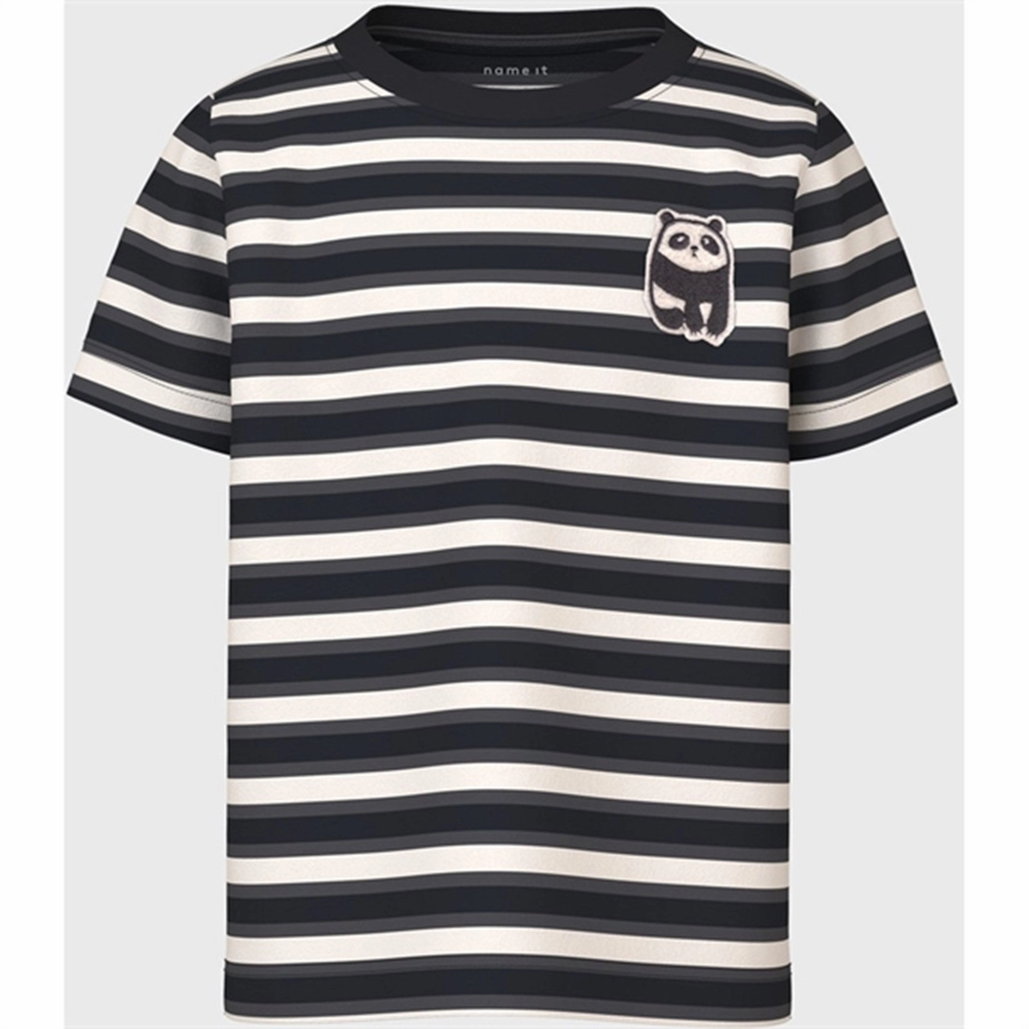 Name it Black Dike T-Shirt Sweat Set music event look